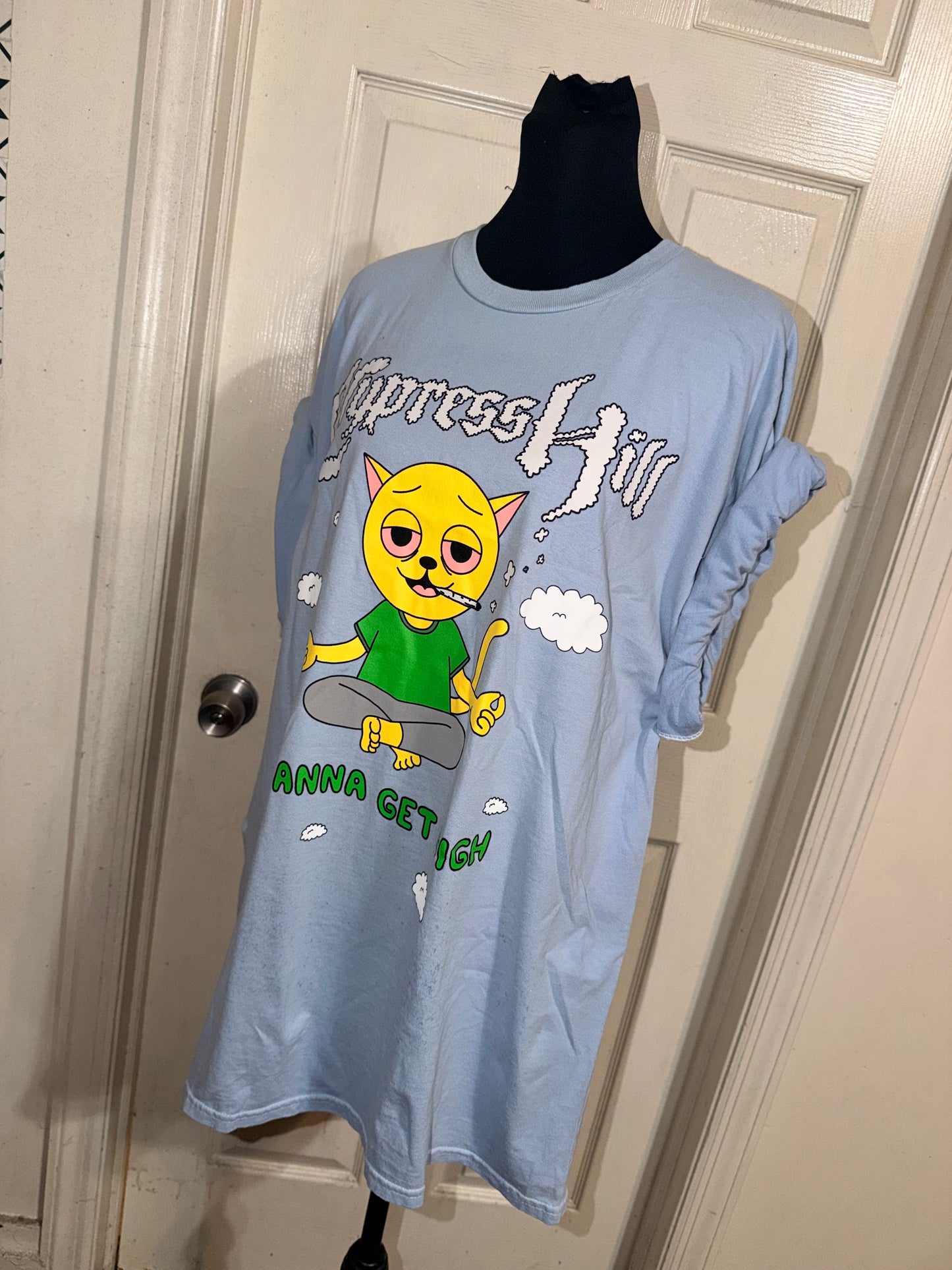 Cypress Hill Double Sided Oversized Distressed Tee
