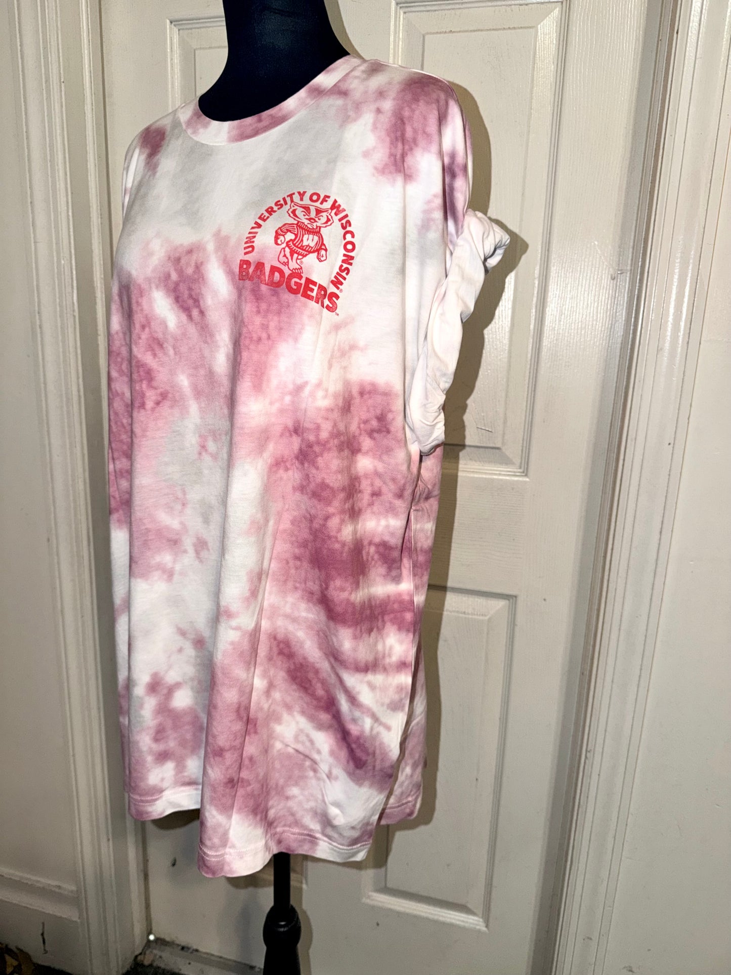 Wisconsin Badgers Oversized Double Sided Tee