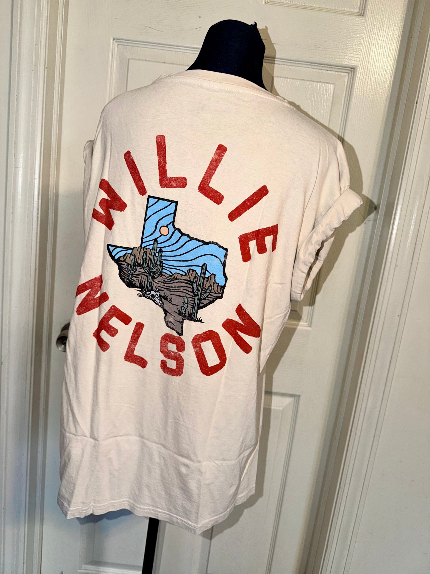 Willie Nelson Double Sided Tee