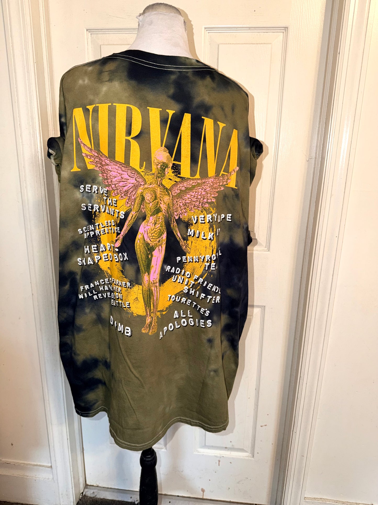 Nirvana Double Sided Oversized Tee