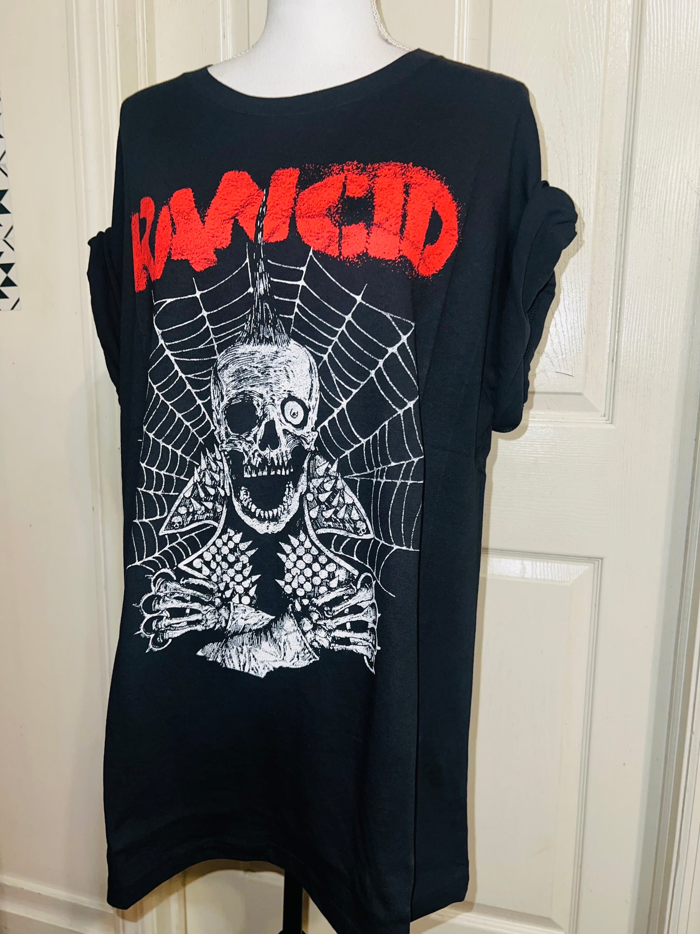 Rancid Oversized Distressed Tee