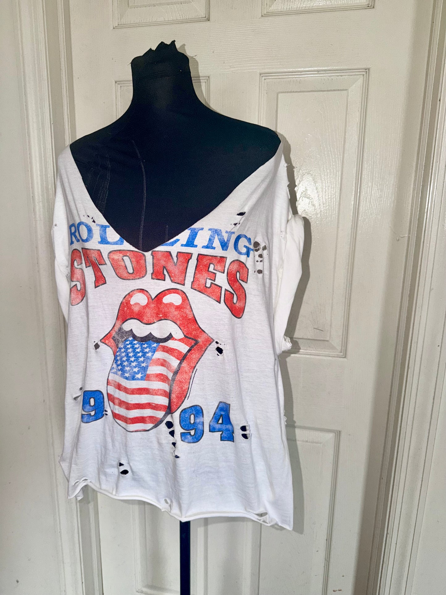 The Rolling Stones Open Back Bow Tee (as is)