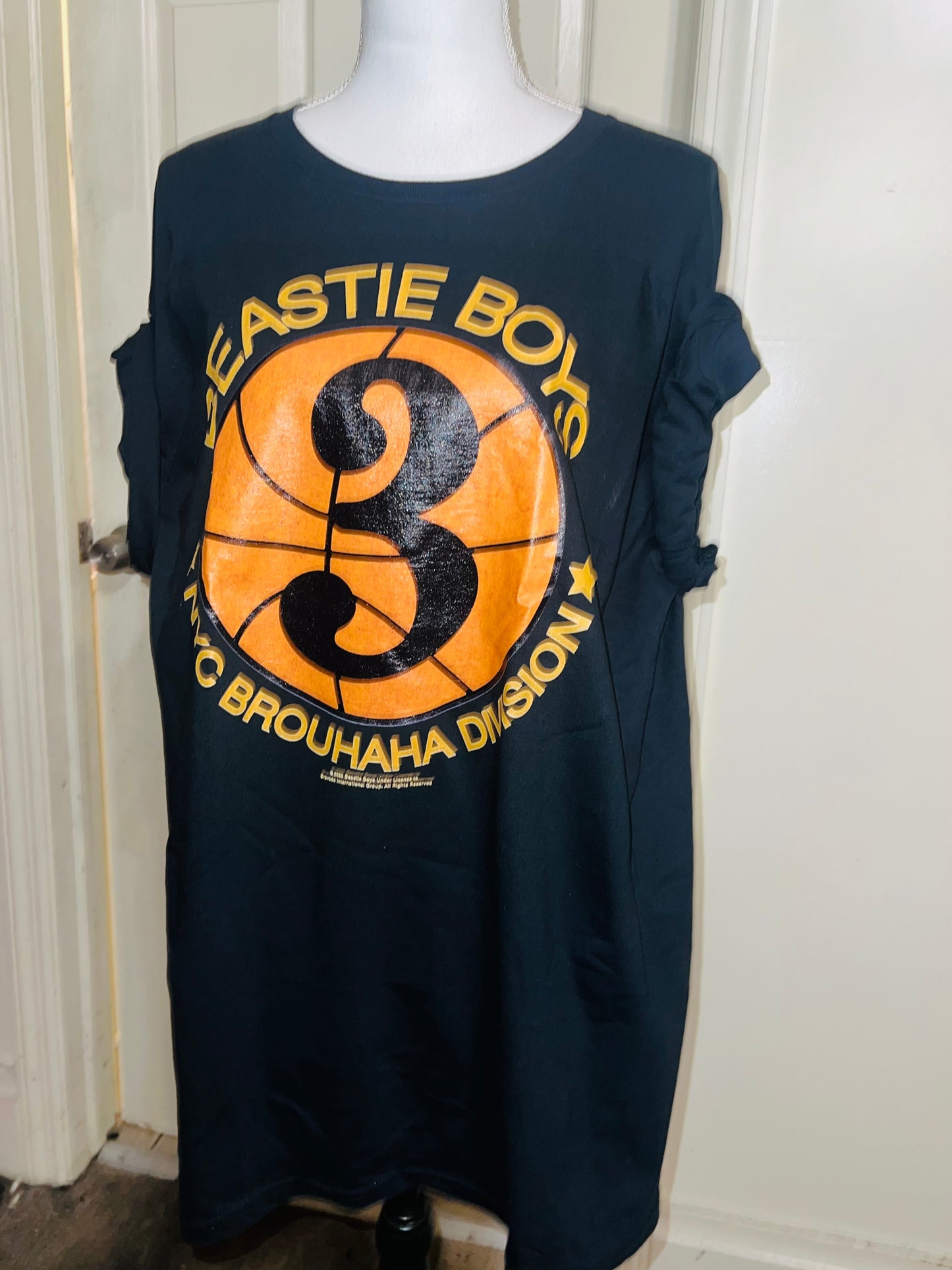 The Beastie Boys Oversized Distressed Tee