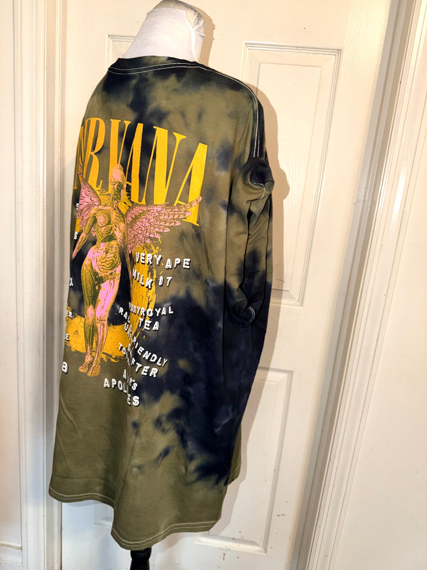 Nirvana Double Sided Oversized Tee