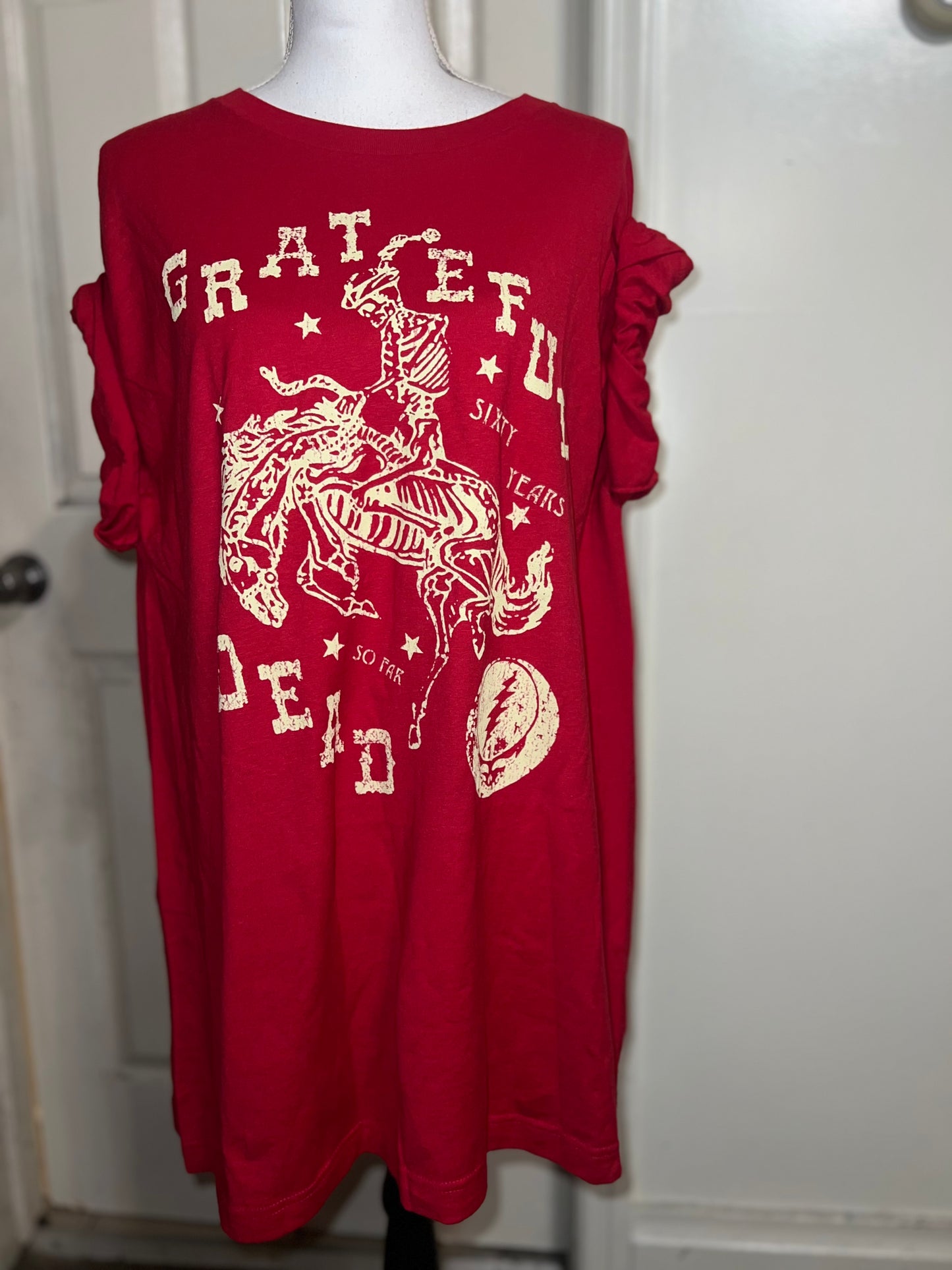 Grateful Dead Oversized Distressed Tee