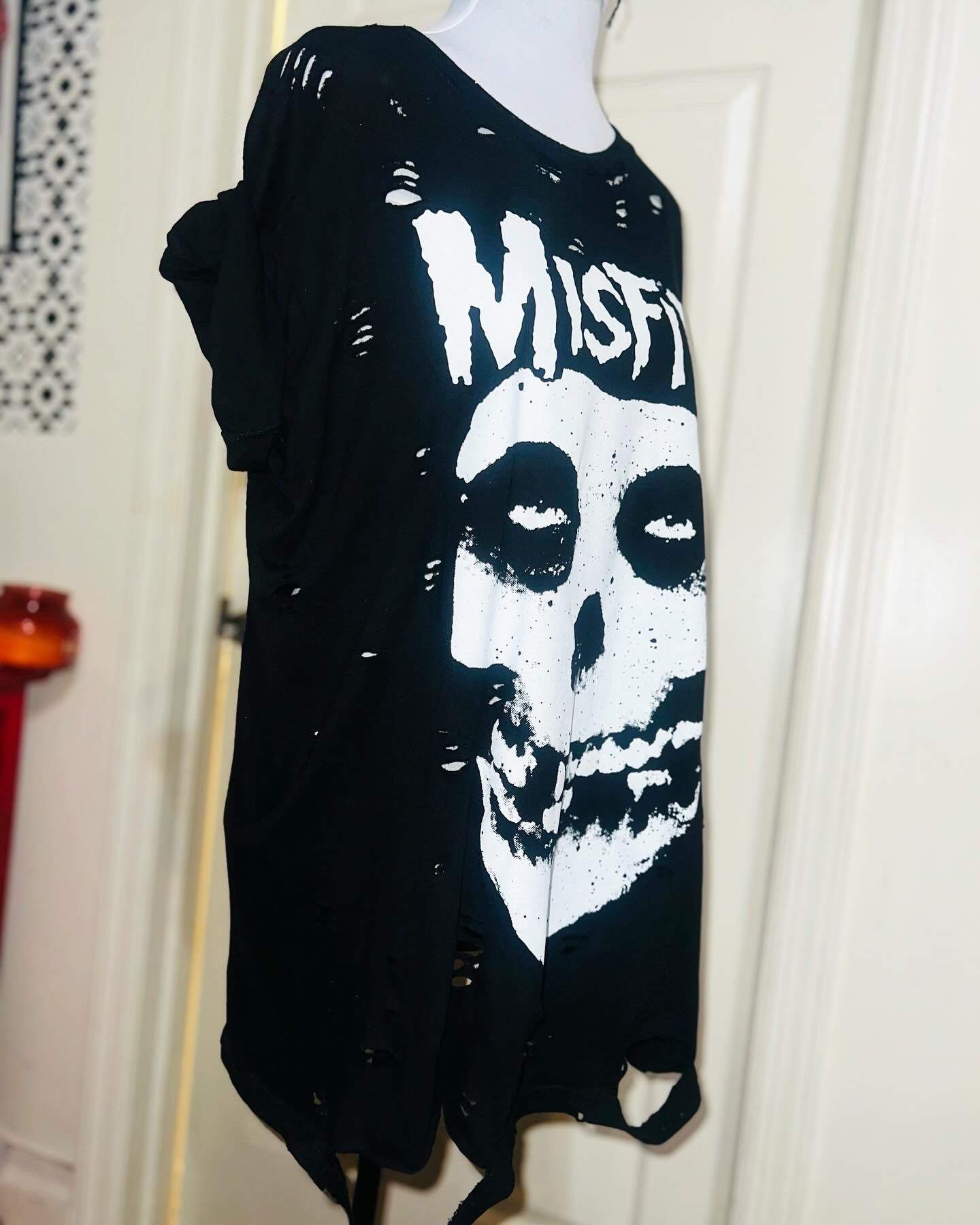 The Misfits Oversized Distressed Tee