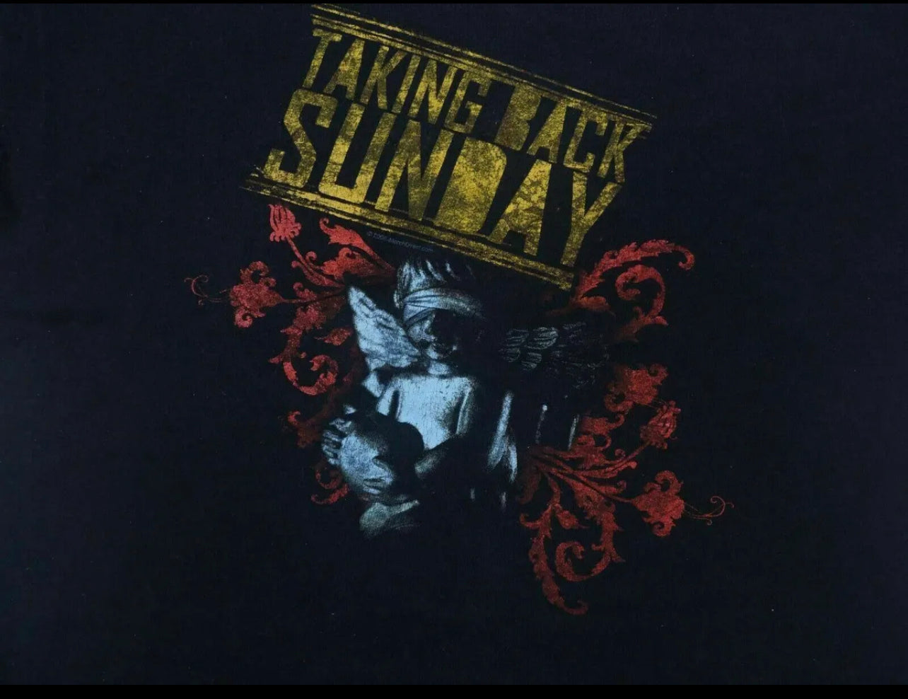 Taking Back Sunday Oversized Distressed Tee