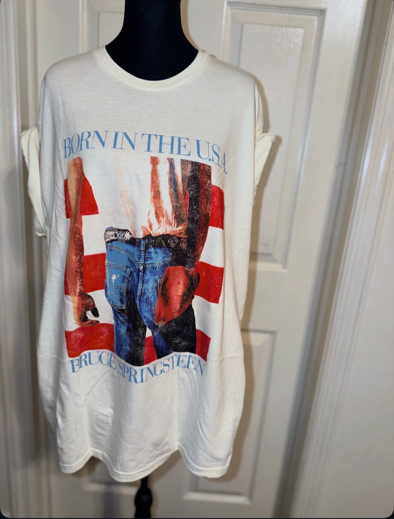 Bruce Springsteen Oversized Distressed Tee