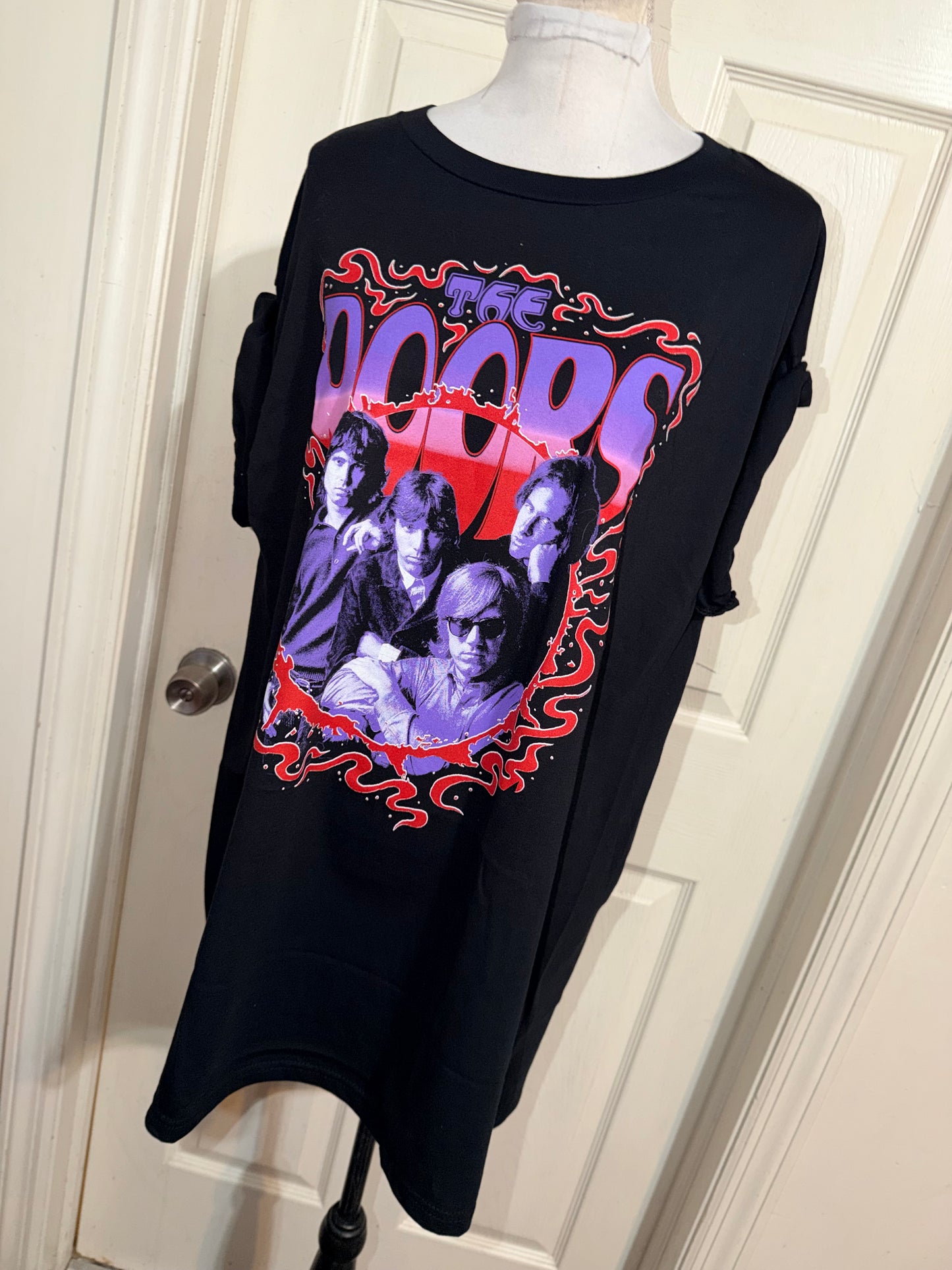 The Doors Double Sided Oversized Distressed Tee