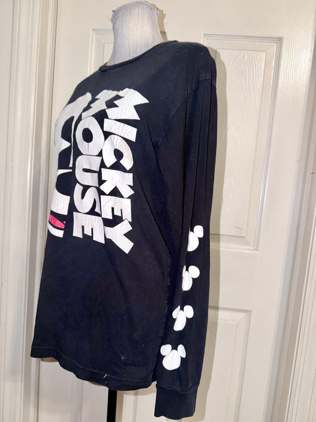 Mickey Mouse Vintage Oversized Long Sleeve Tee
