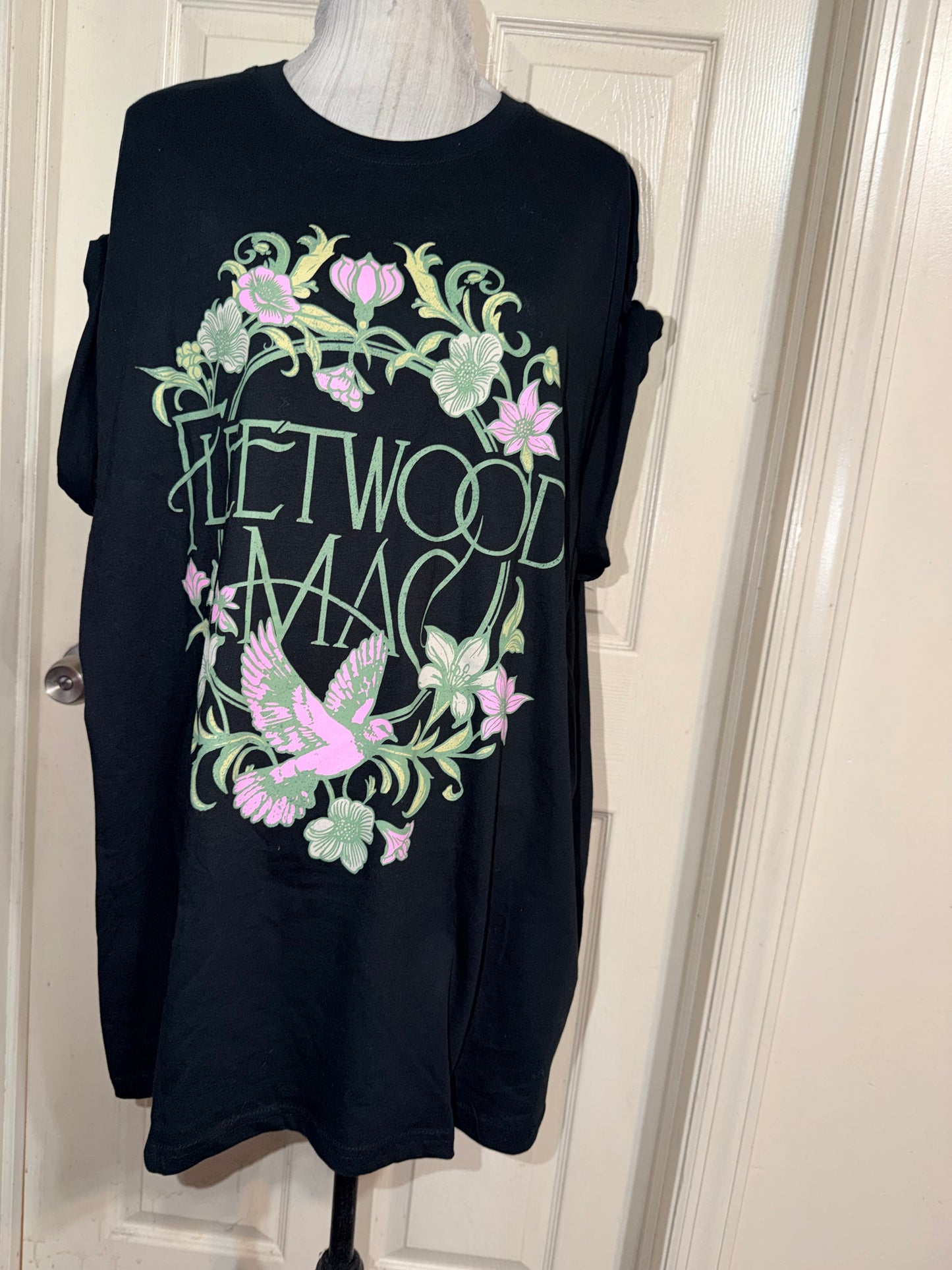 Fleetwood Mac Oversized Distressed Tee