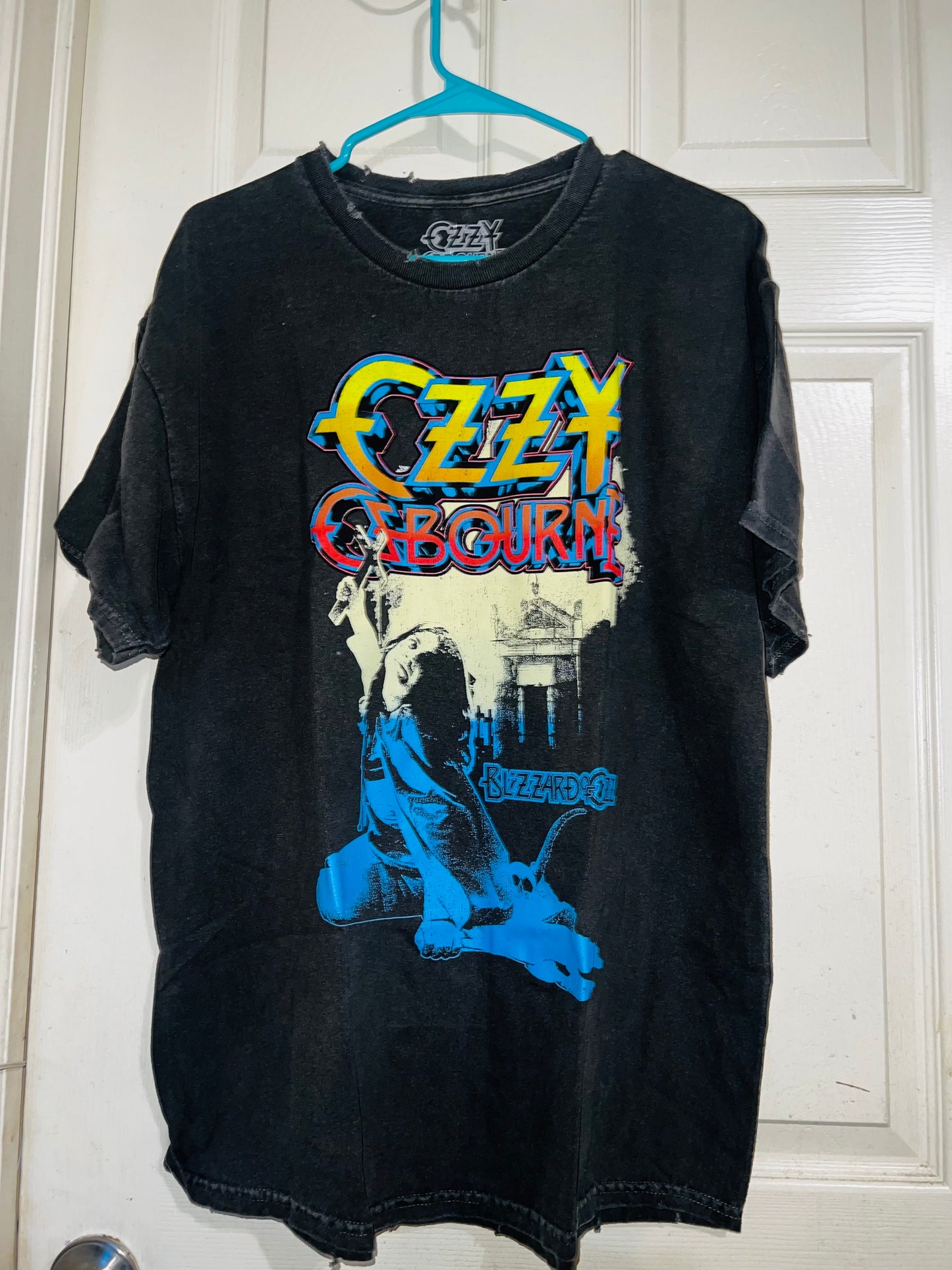 Ozzy Osbourne Oversized Distressed Tee