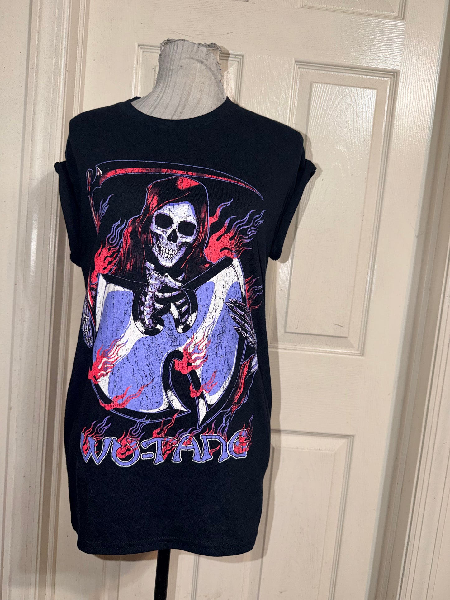 Wu-Tang Clan Oversized Distressed Tee