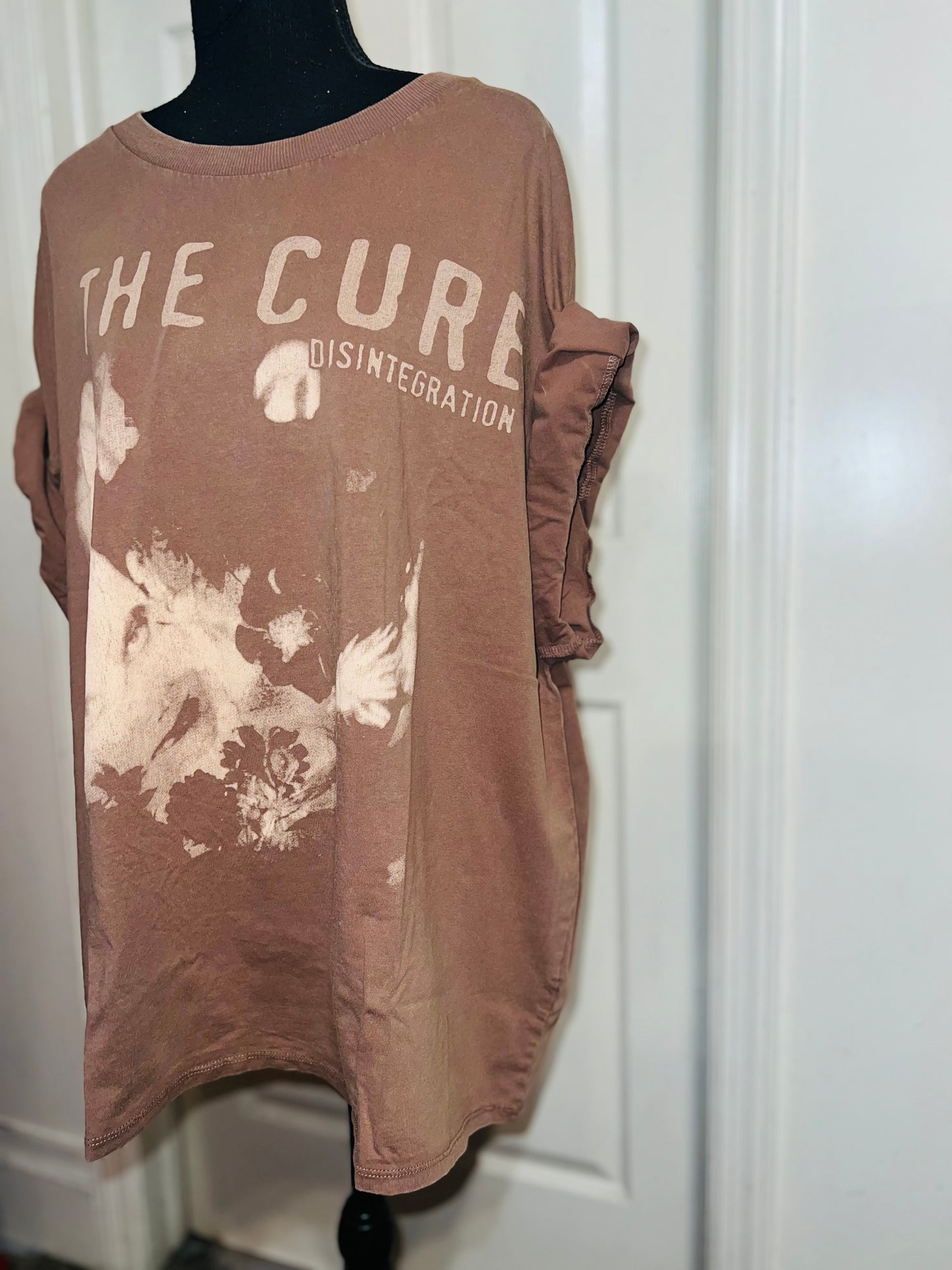 The Cure Oversized Distressed Tee