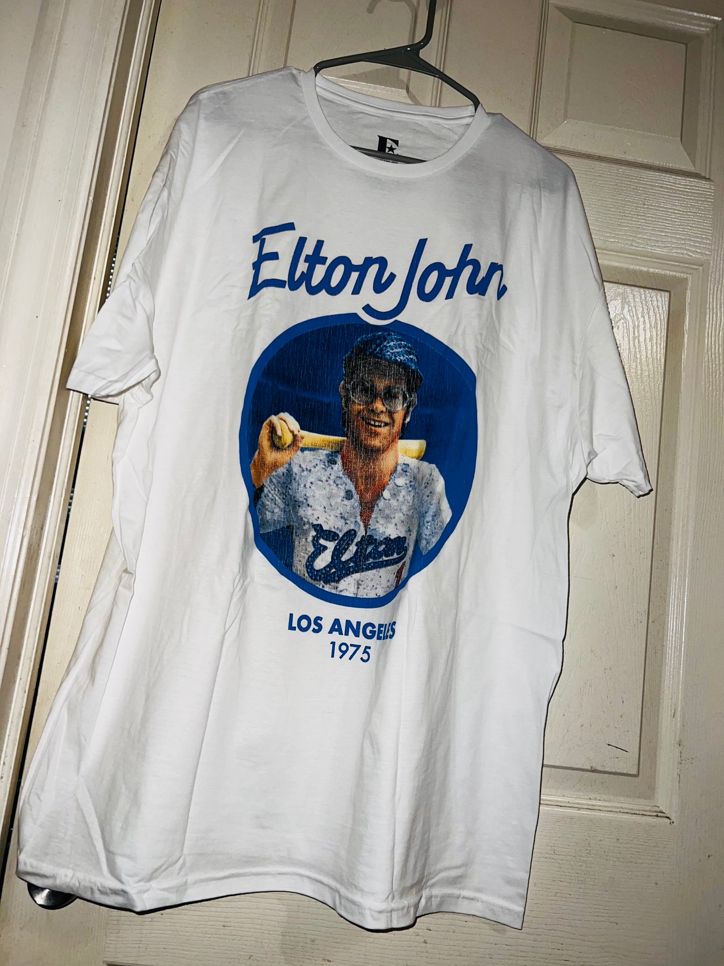 Elton John Baseball Oversized Tee