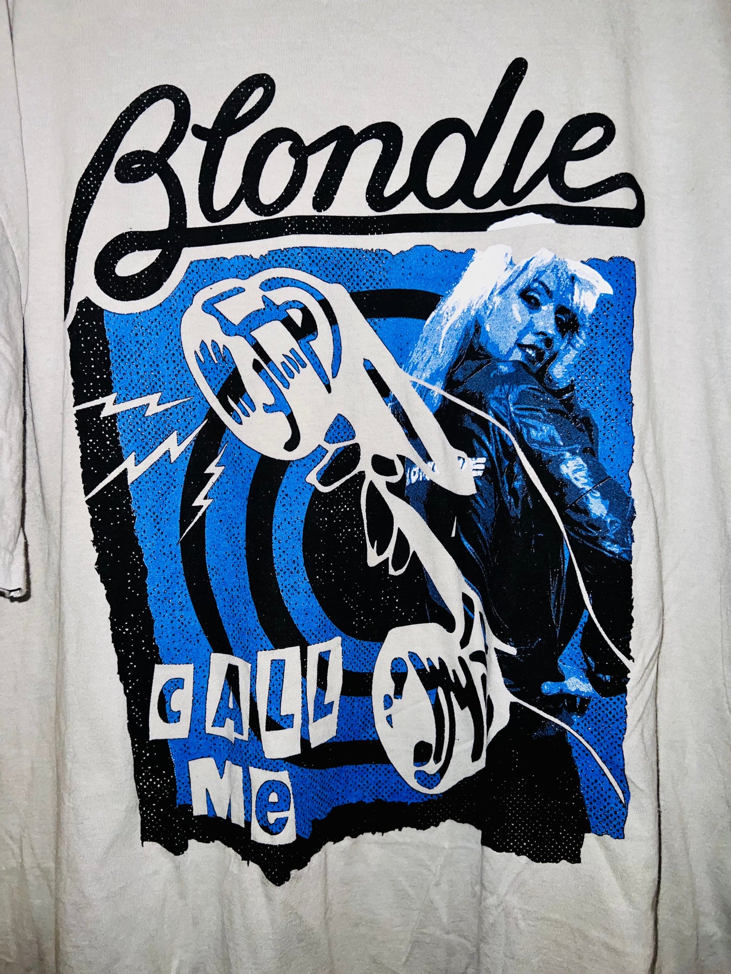 Blondie Oversized Distressed Tee