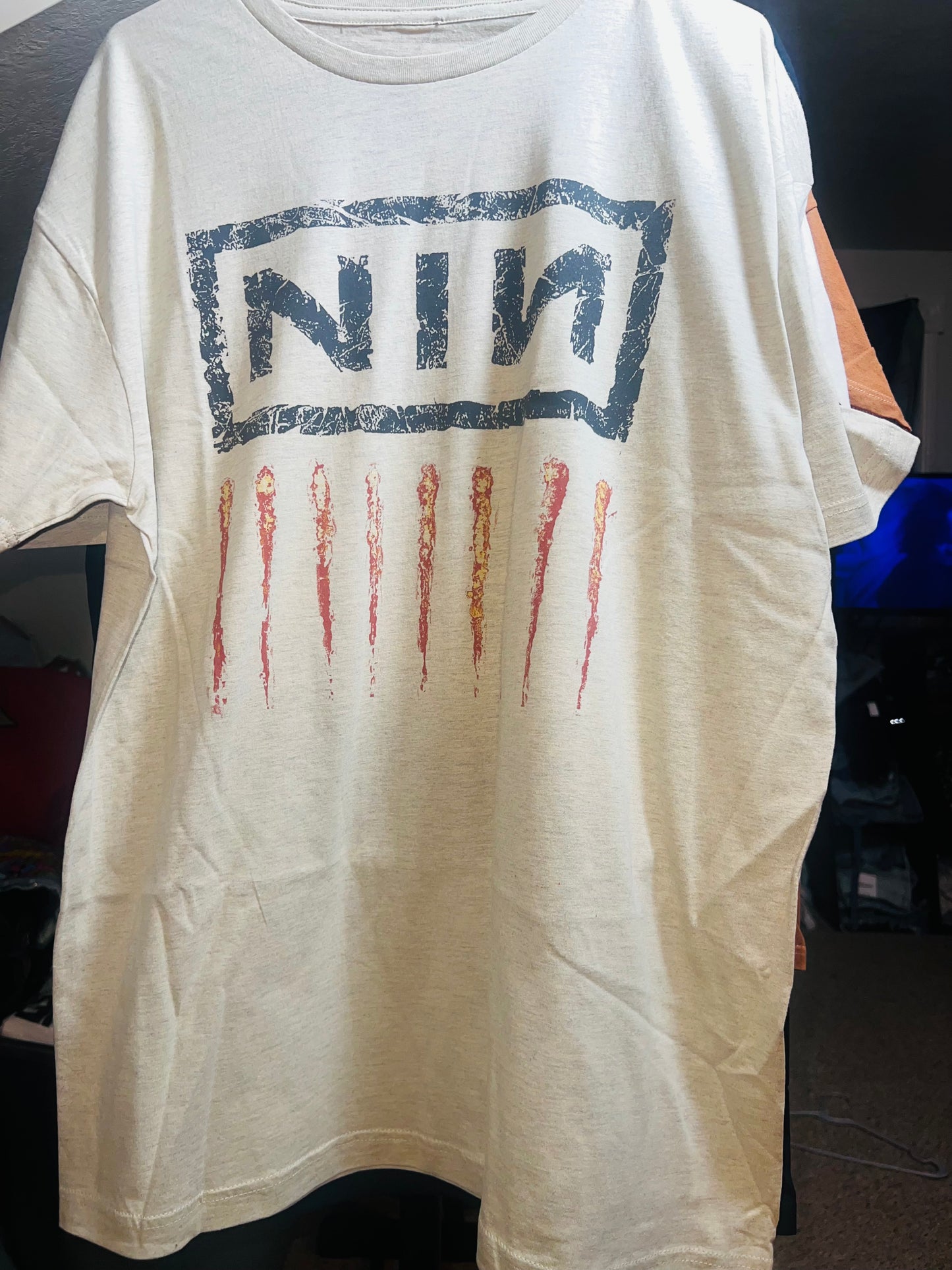 Nine Inch Nails Oversized Distressed Tee