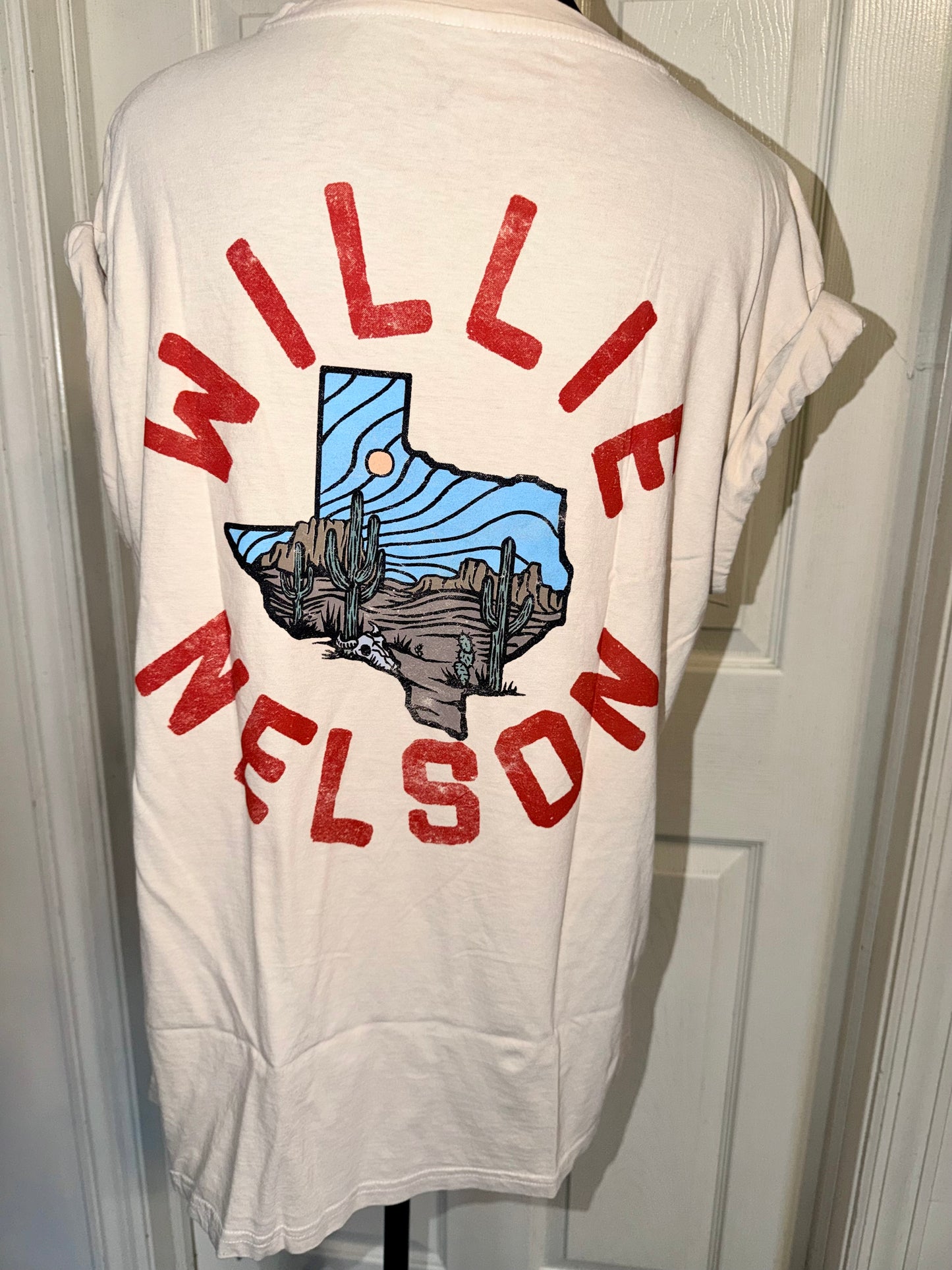 Willie Nelson Double Sided Tee