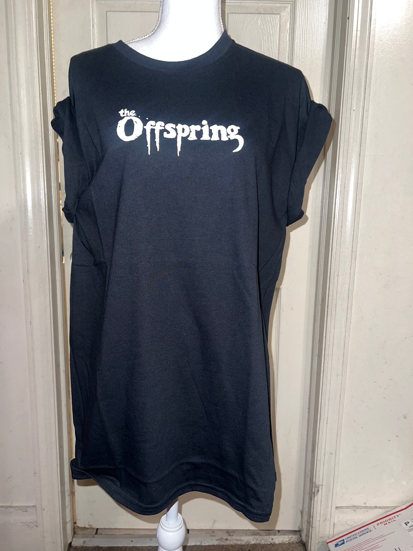 The Offspring Double Sided Oversized Distressed Tee