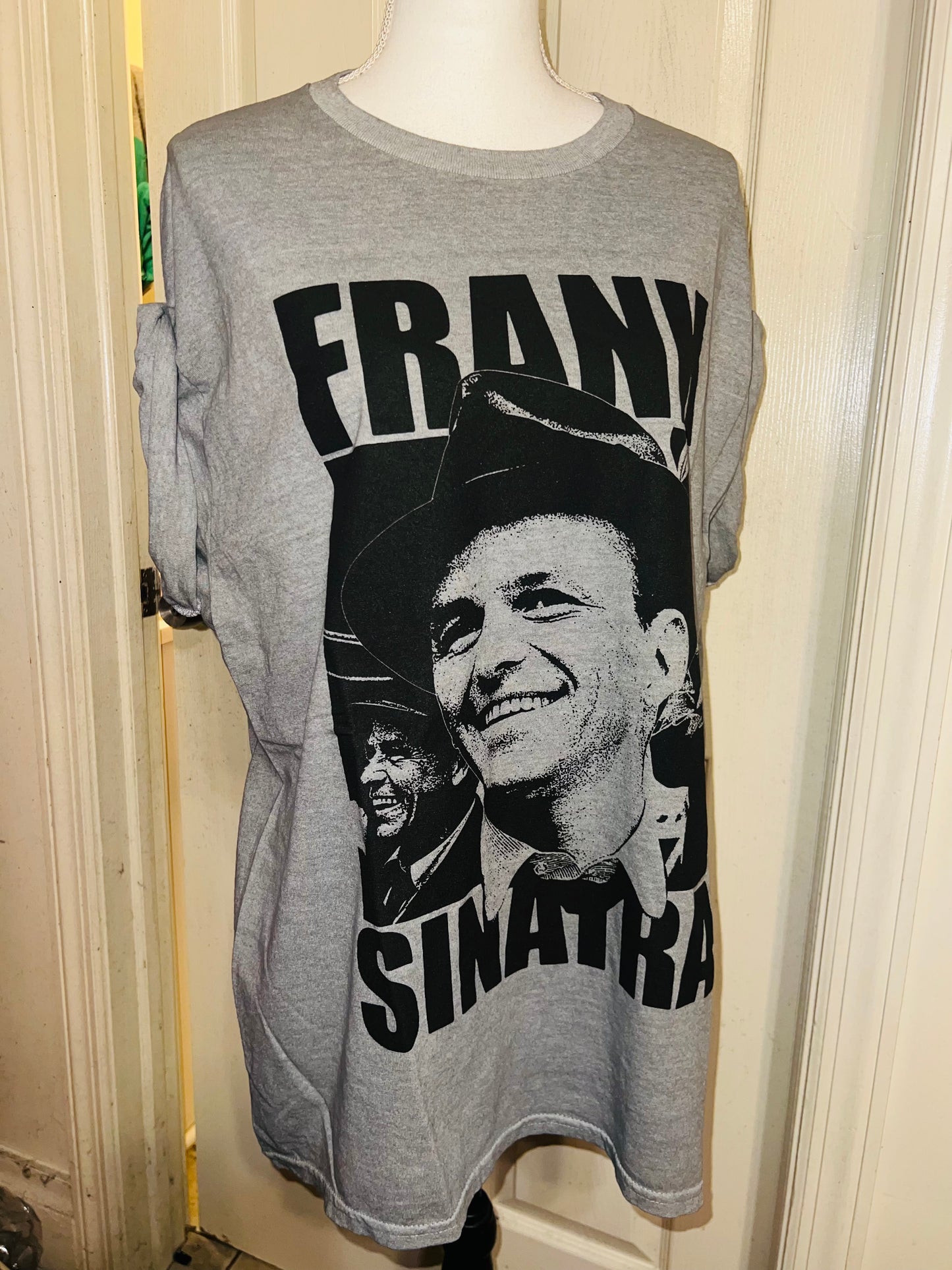 Frank Sinatra Oversized Distressed Tee