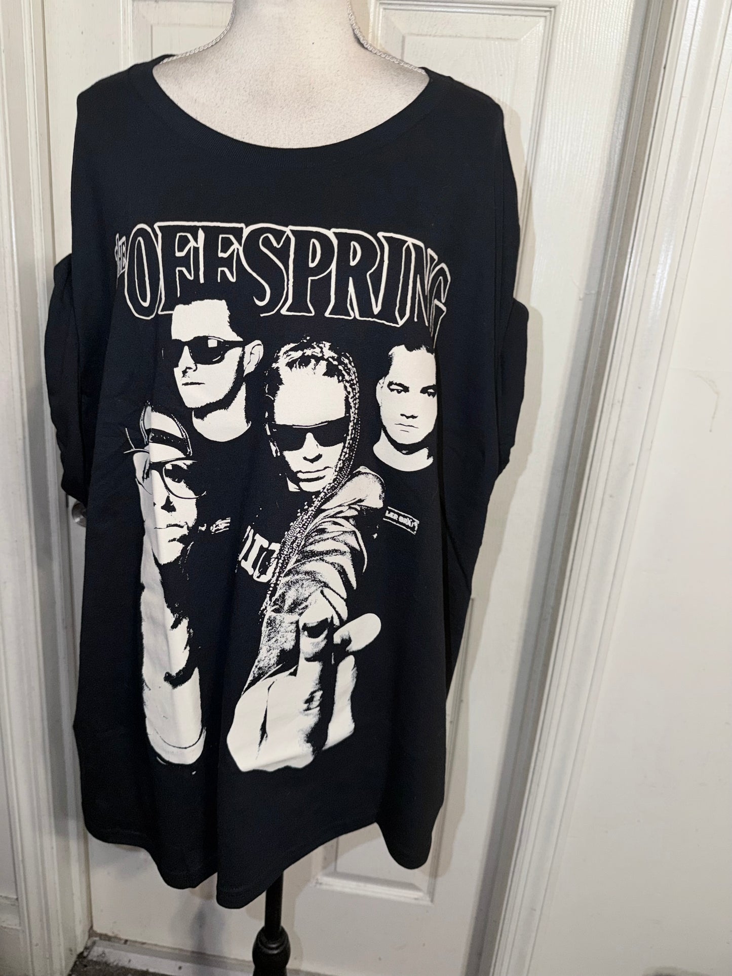 The Offspring Oversied Distressed Tee