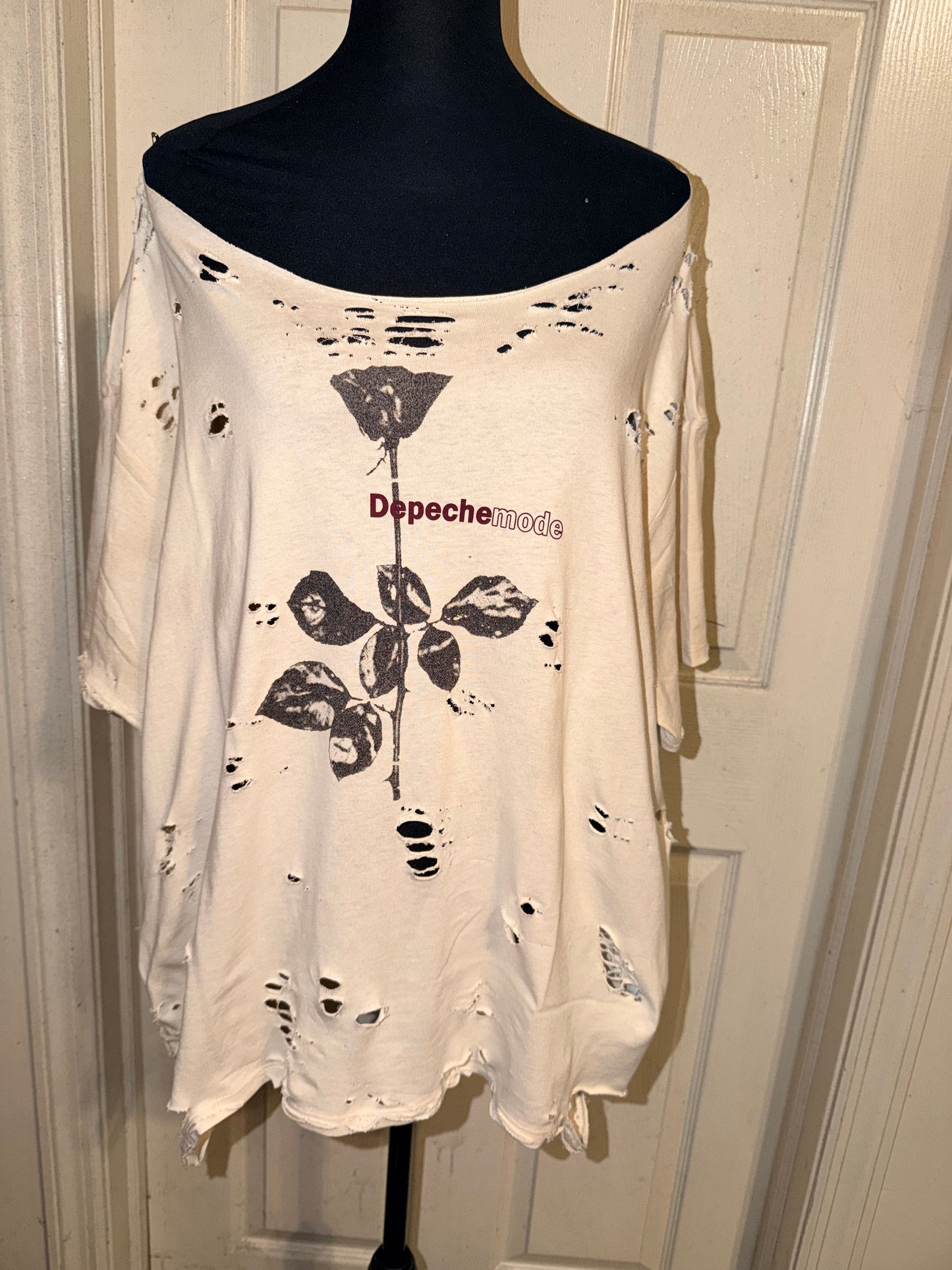 Depeche Mode Oversized Distressed Tee (as is)
