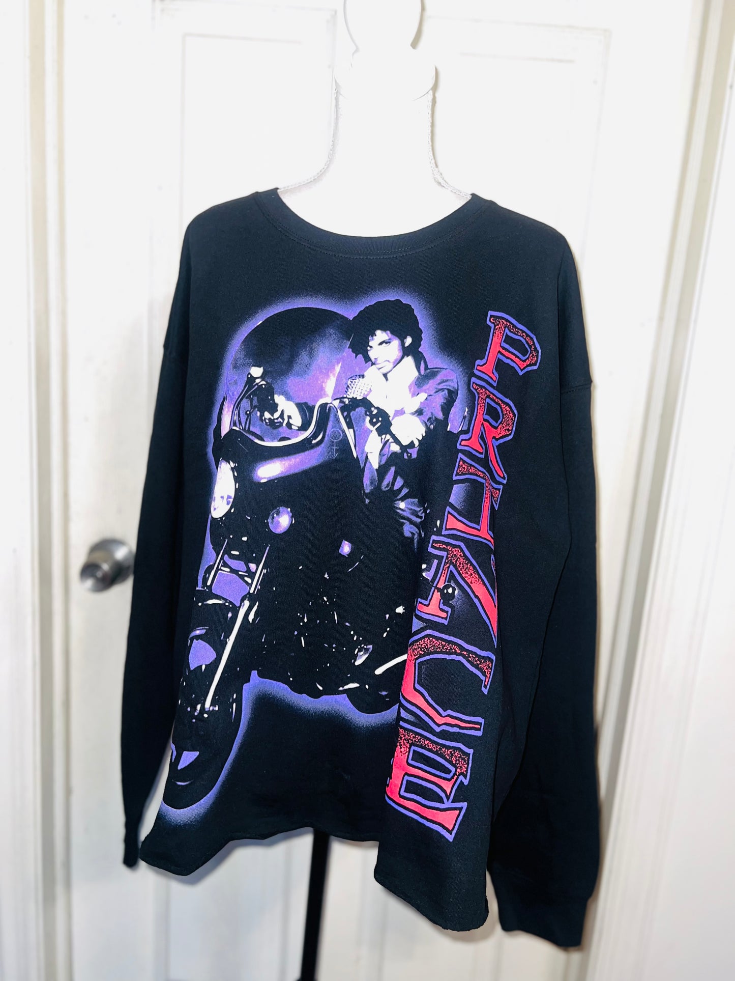 Prince Oversized Distressed Sweatshirt