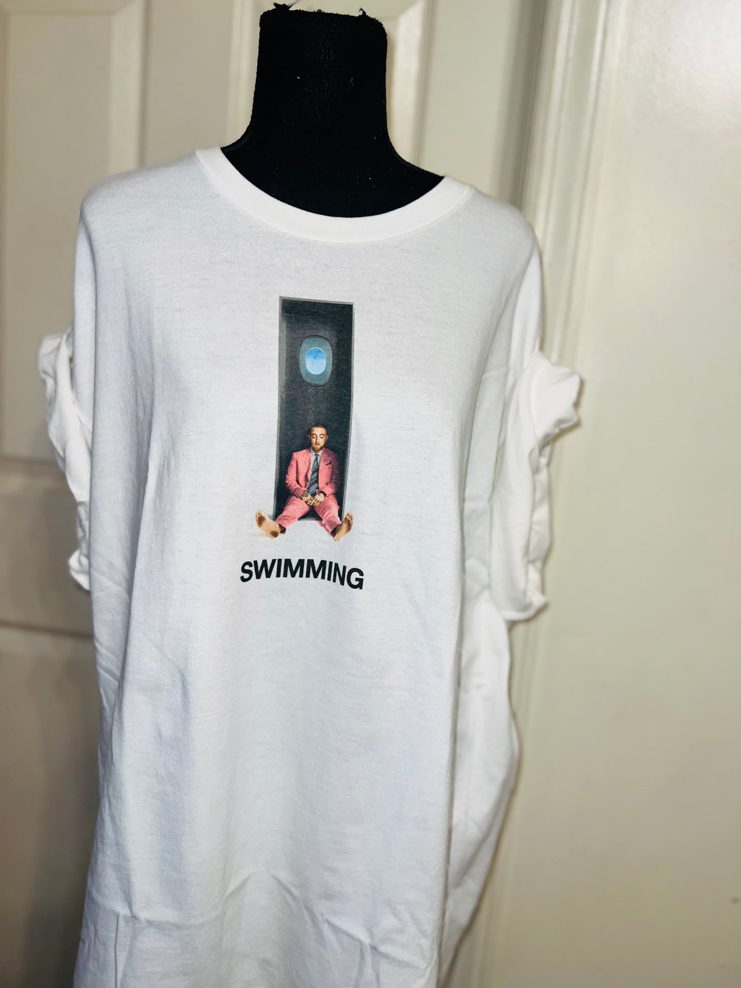 Mac Miller Swimming Double Sided Oversized Tee