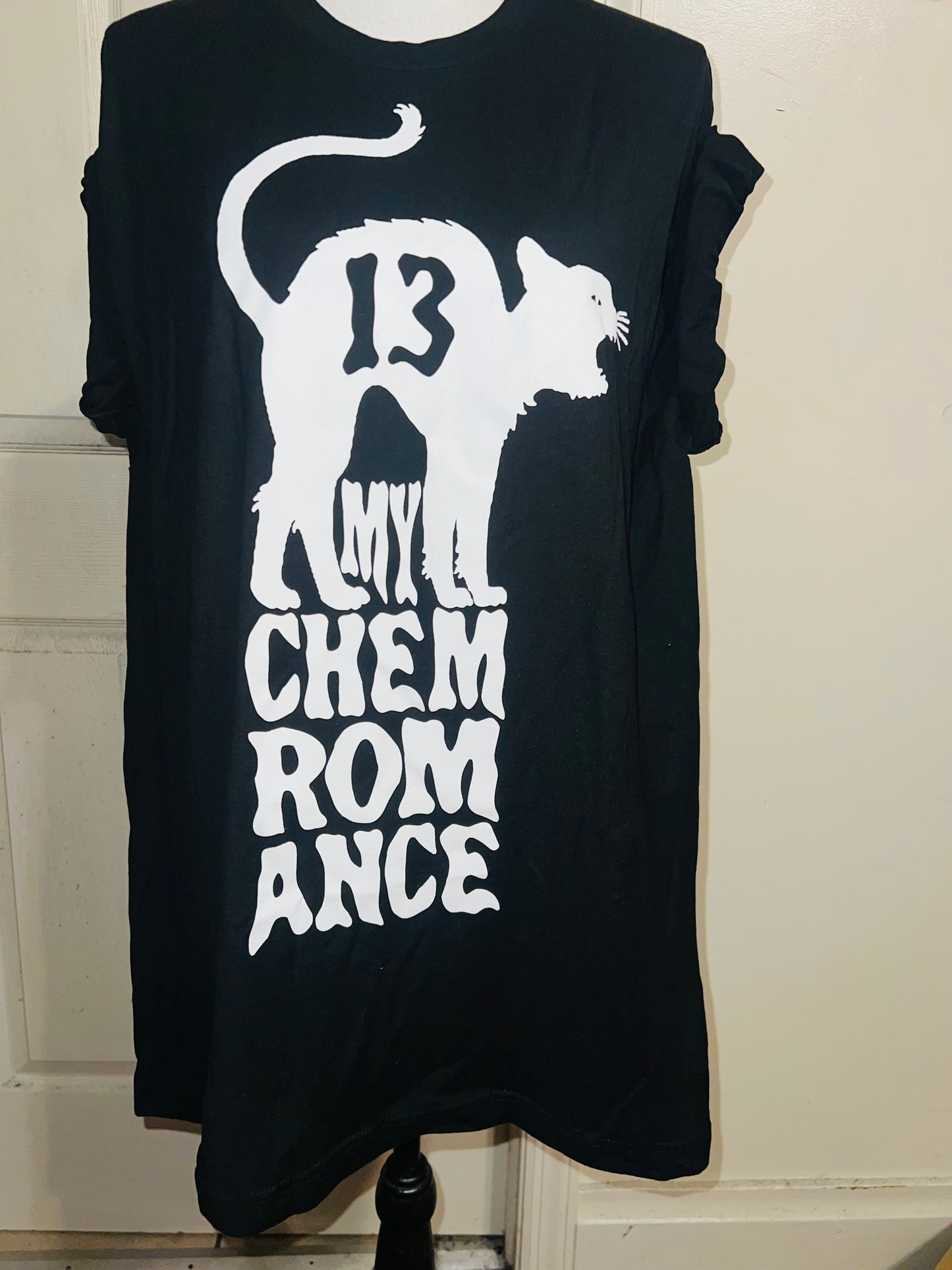 My Chemical Romance Oversized Distressed Tee