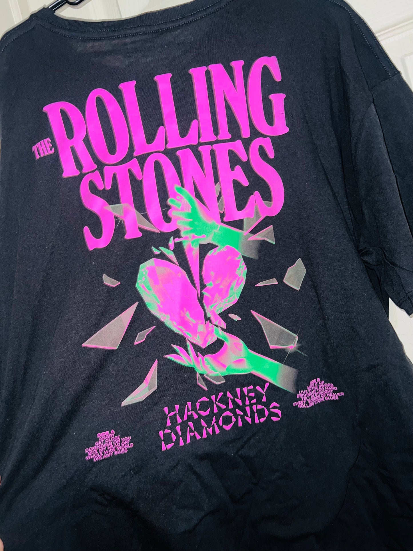 The Rolling Stones Double Sided Distressed Tee