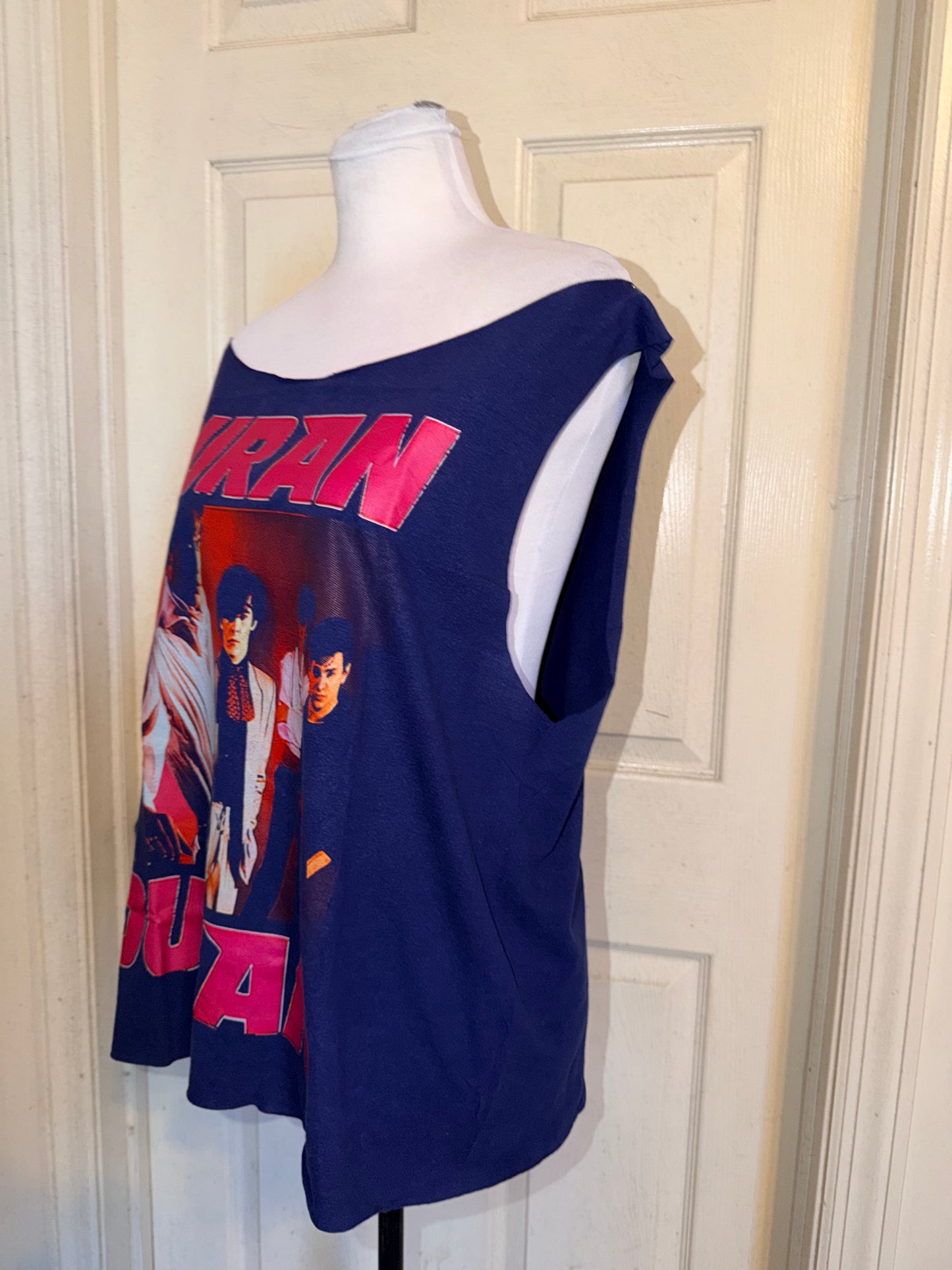 Duran Duran Oversized Distressed Tank