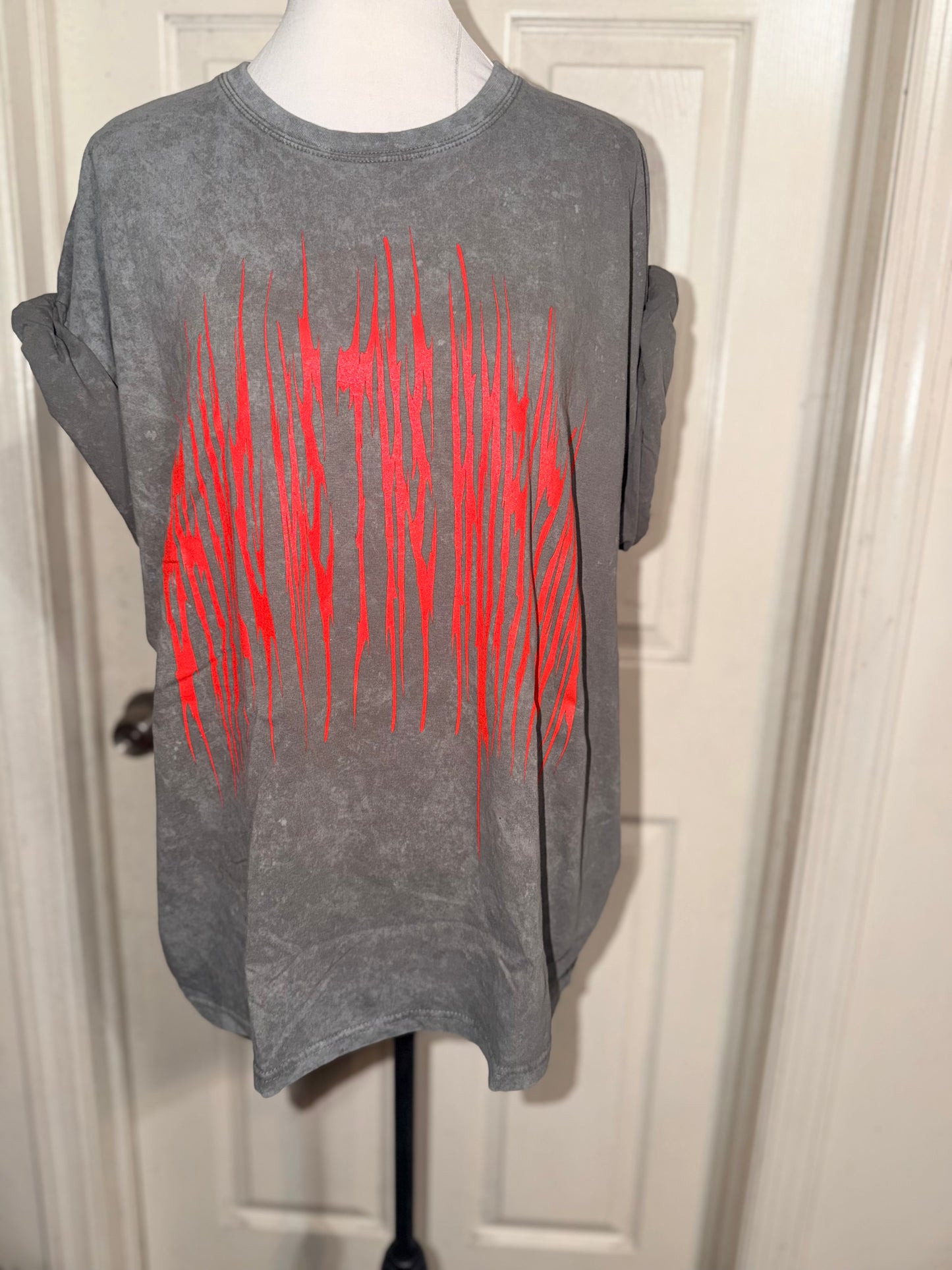 Bring Me the Horizon Double Sided Oversized Distressed Tee