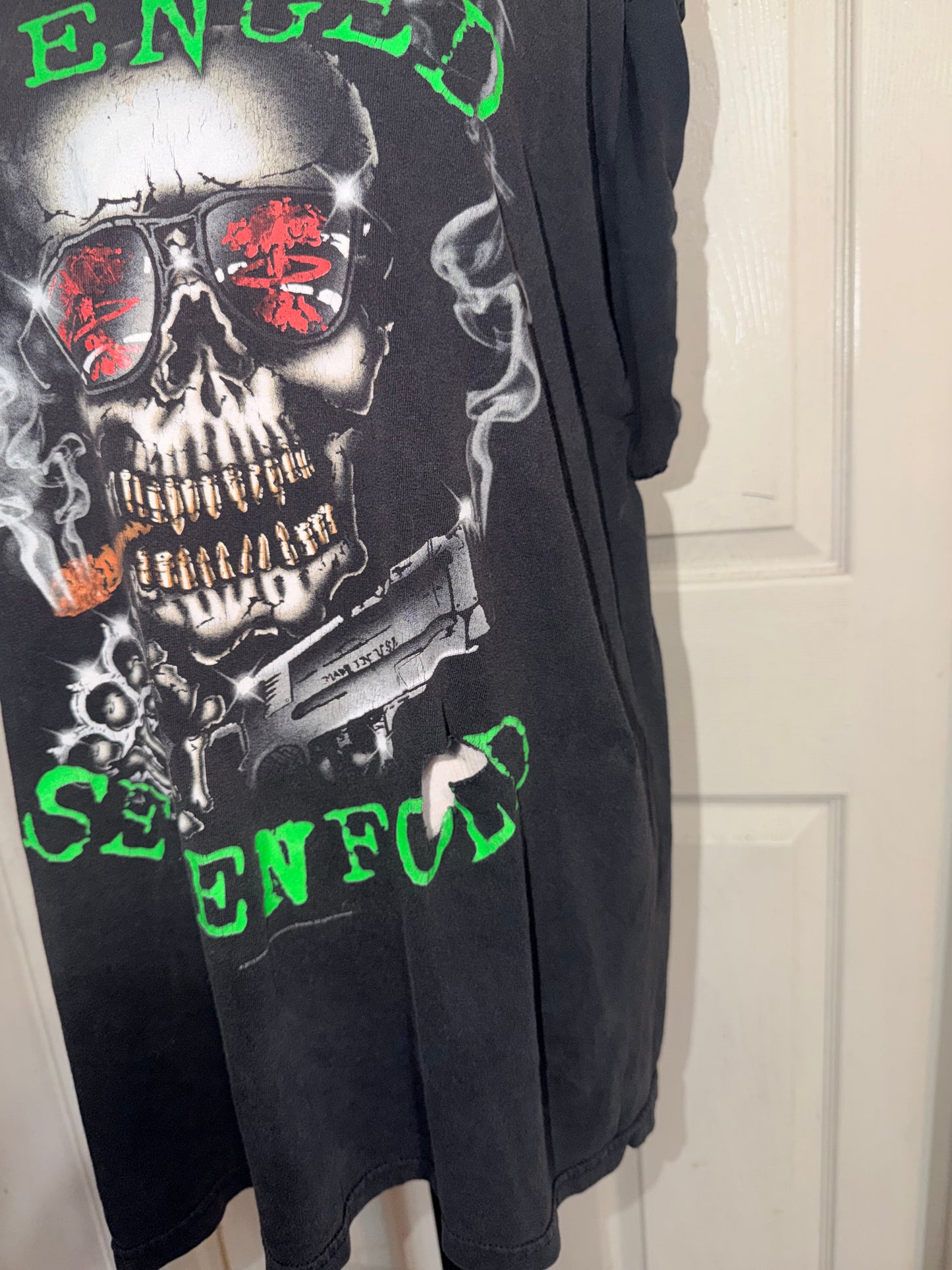 Avenged Sevenfold Vintage Oversized Distressed Tee