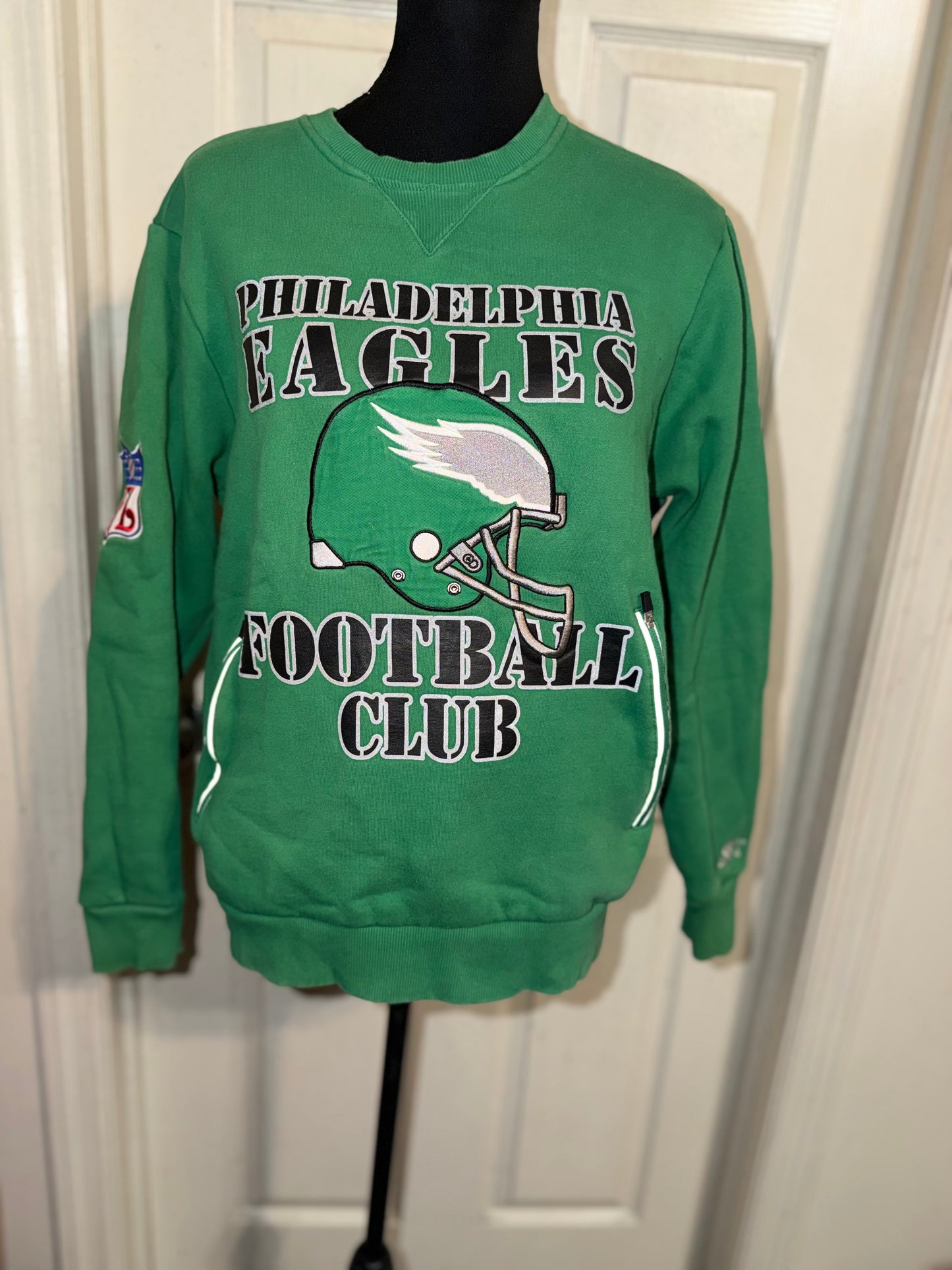 Philadelphia Eagles Oversized Distressed Sweatshirt