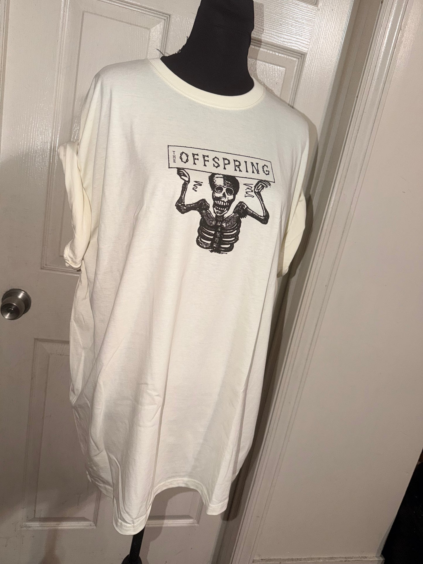 The Offspring Double Sided Oversized Distressed Tee