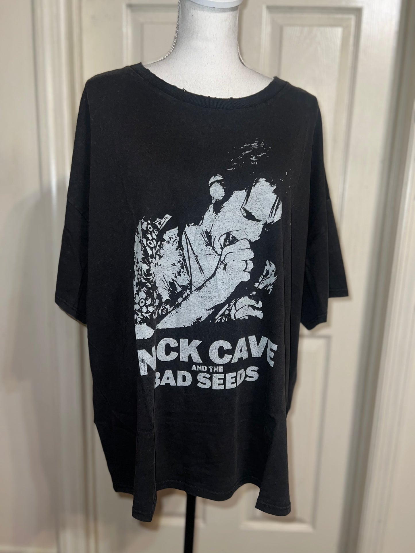 Nick Cave & The Bad Seeds Oversized Distressed Tee