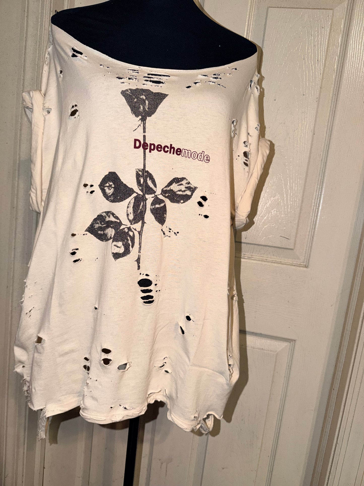 Depeche Mode Oversized Distressed Tee (as is)
