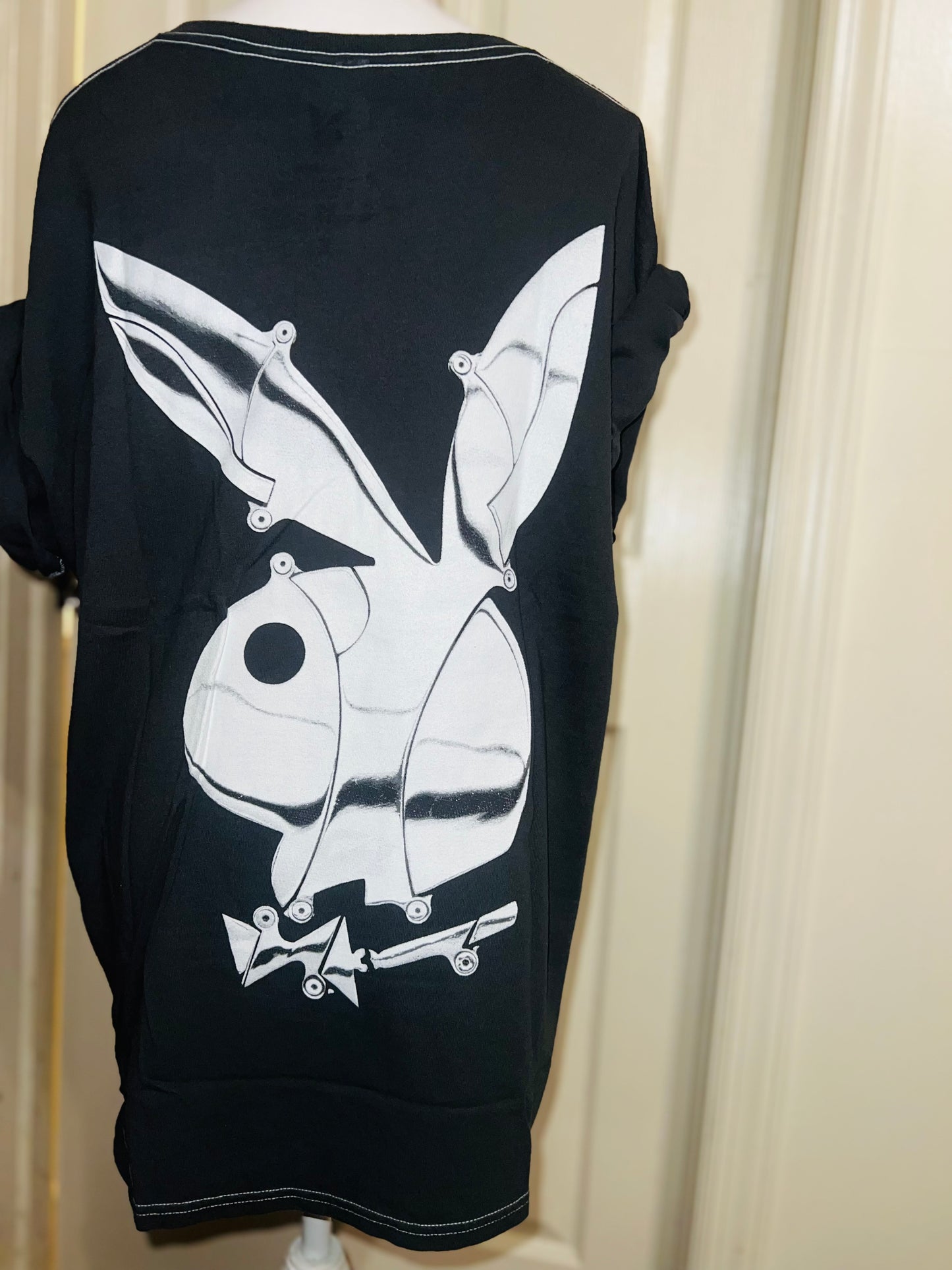 Playboy Skateboard Double Sided Distressed Tee
