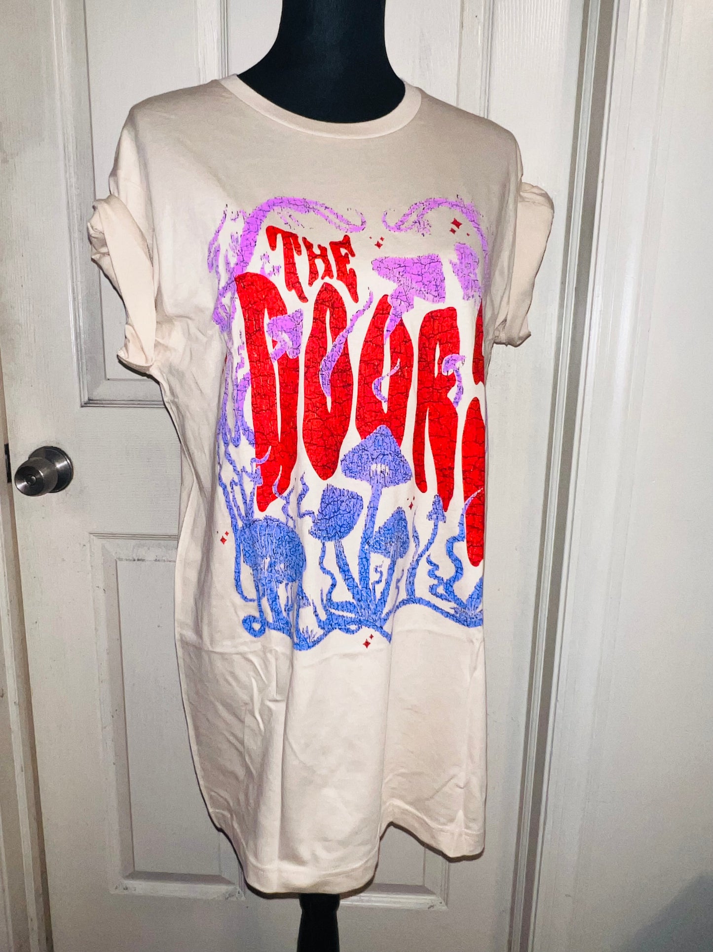 The Doors Oversized Distressed T-Shirt