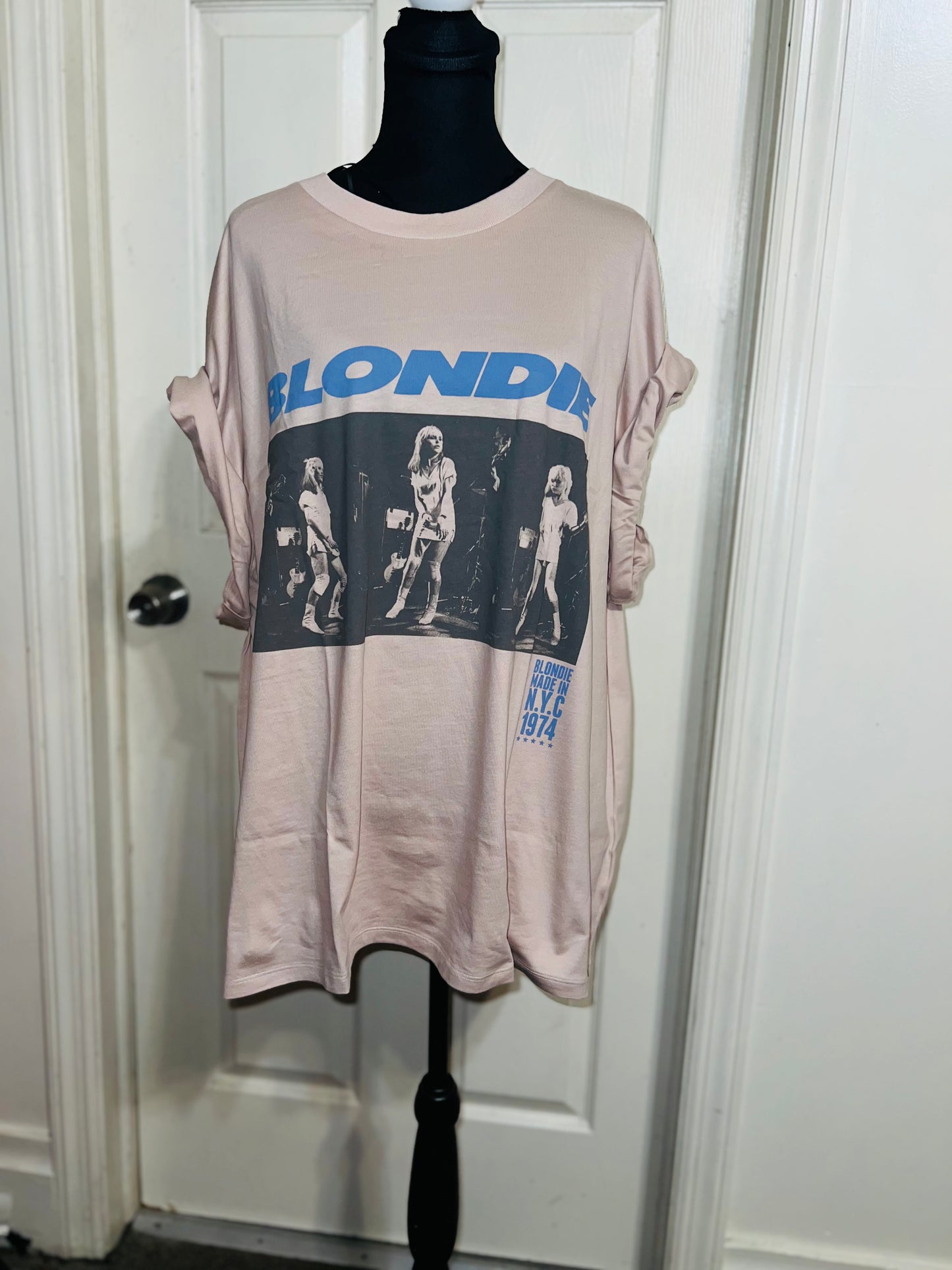 Blondie Oversized Distressed Tee