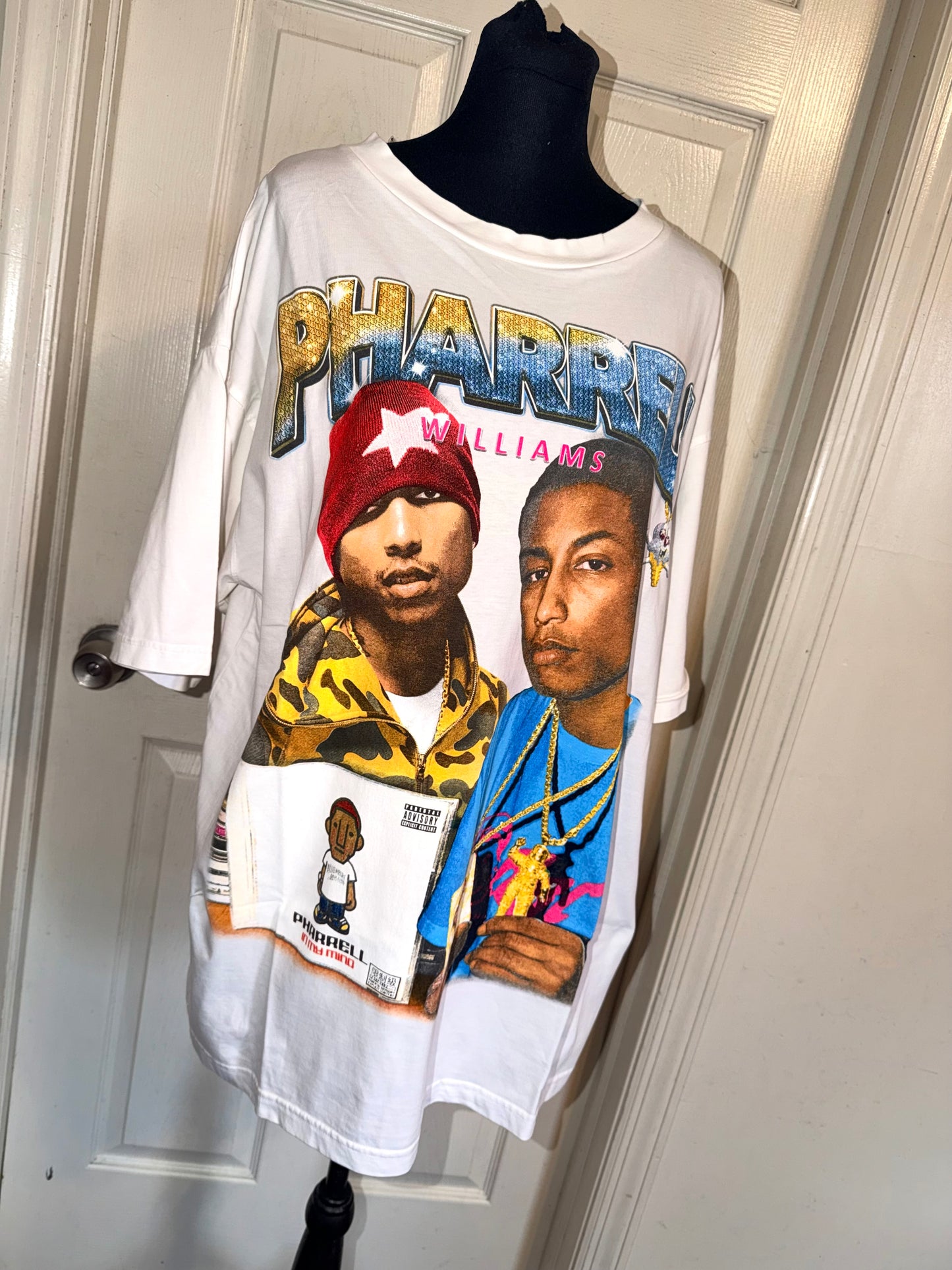 Pharrell Williams Double Sided Oversized Tee
