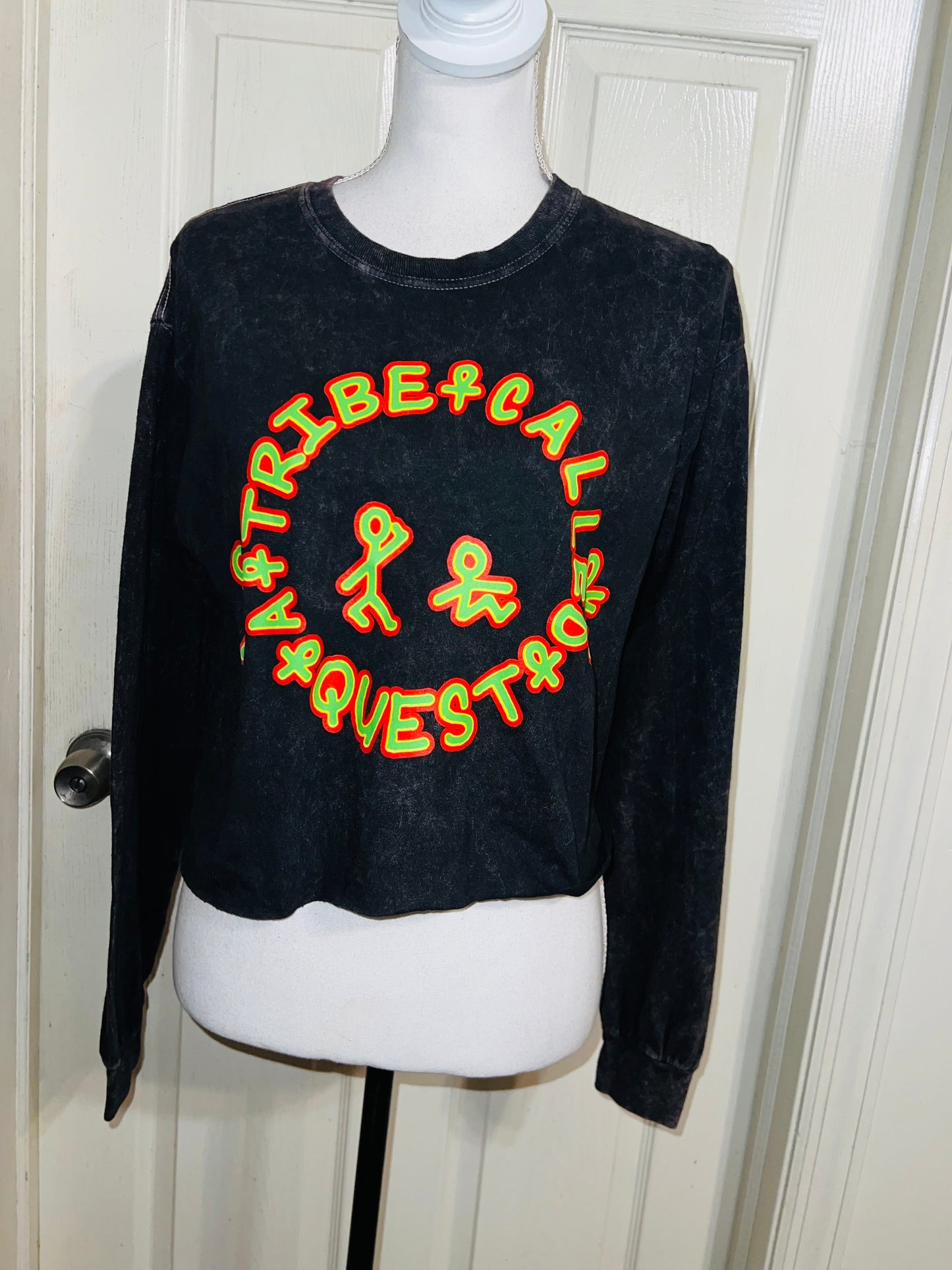 A Tribe Called Quest Long Sleeve Distressed Tee