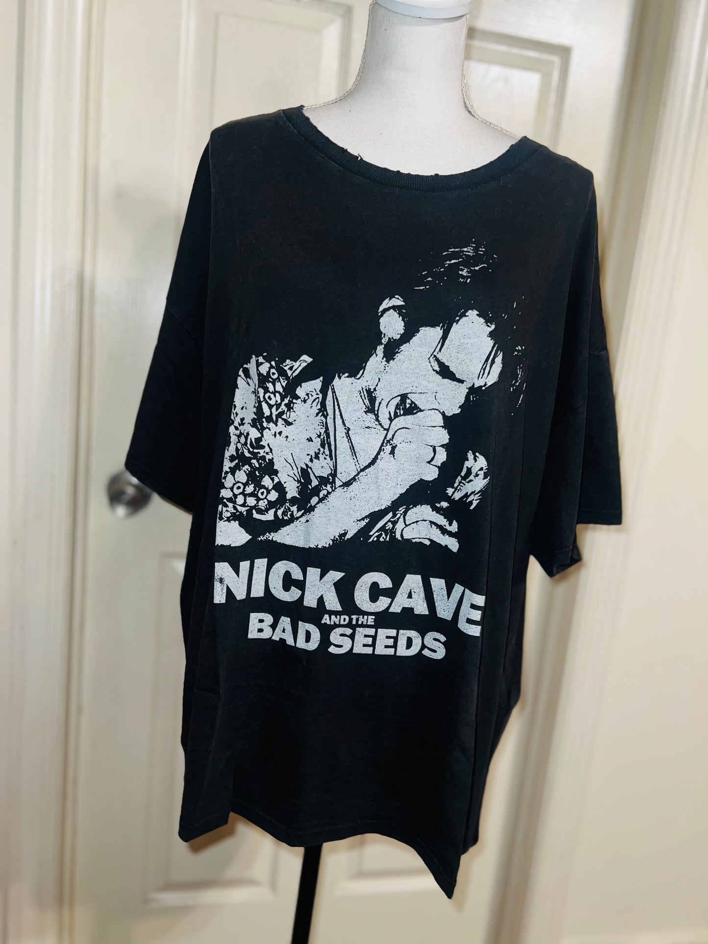 Nick Cave & The Bad Seeds Oversized Distressed Tee