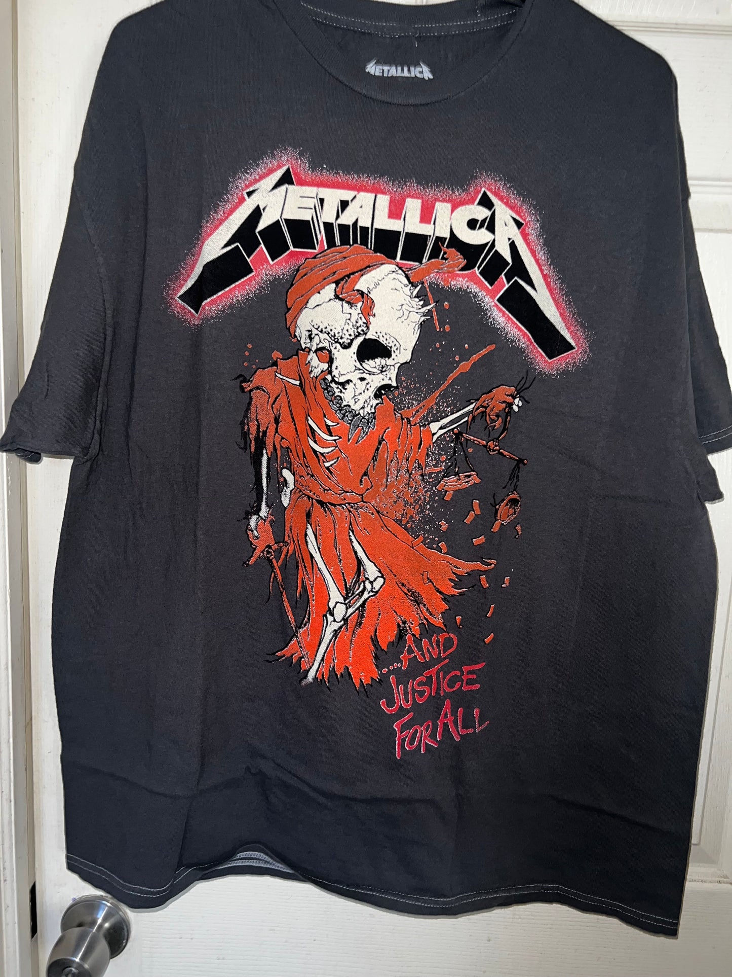 Metallica Justice for All Oversized Tee