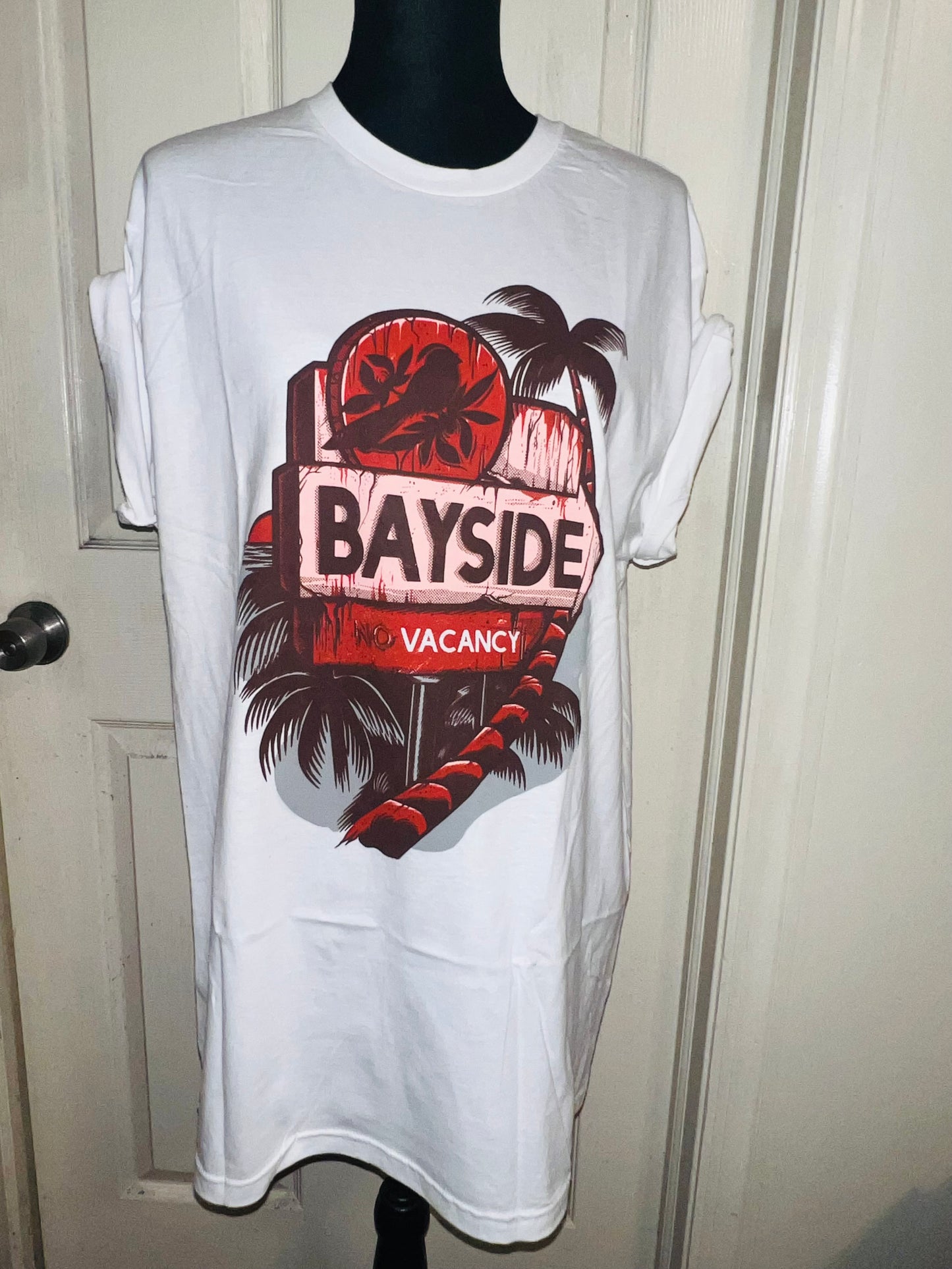 Bayside Oversized Distressed T-Shirt