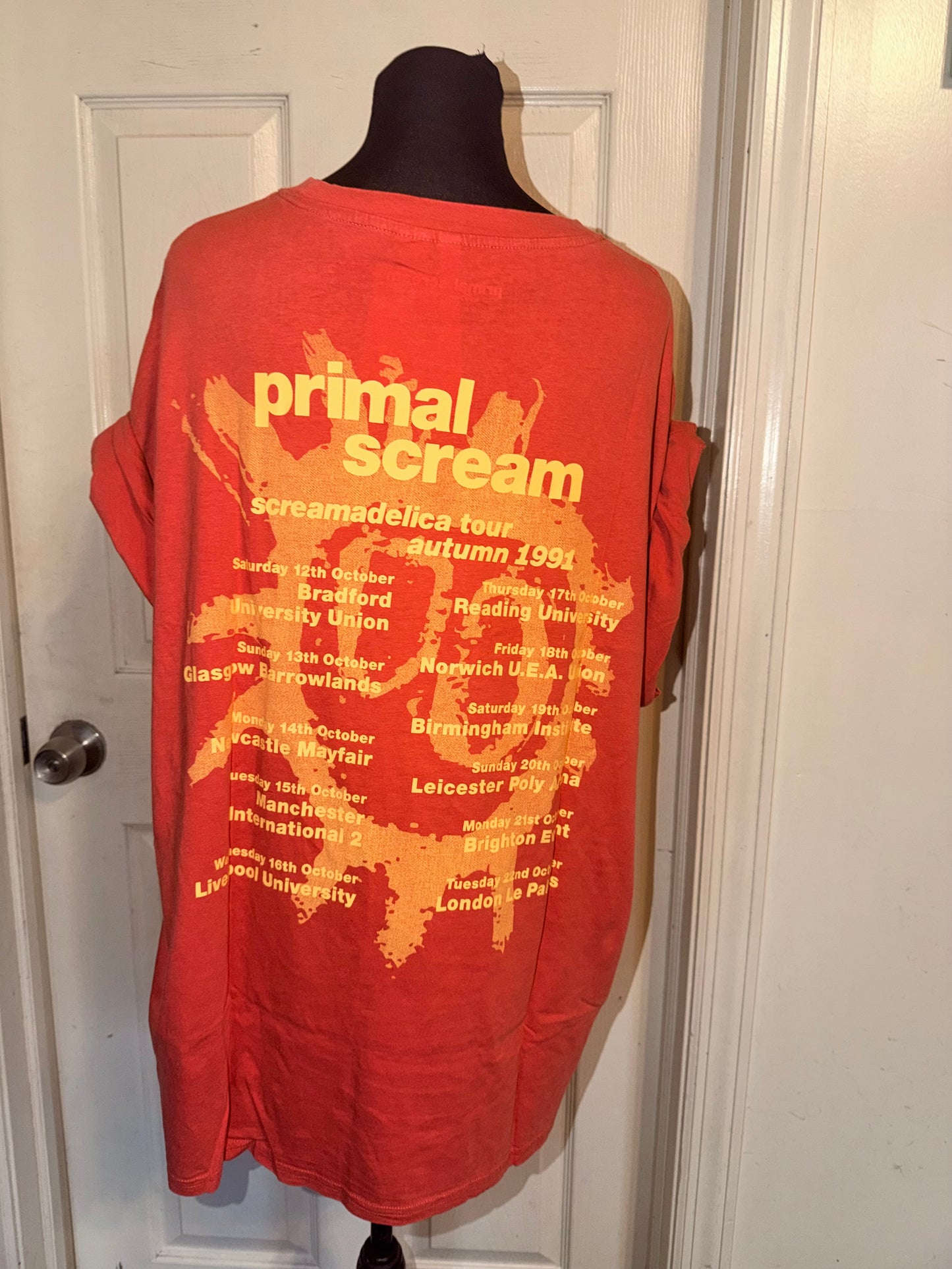 Primal Scream Double Sided Oversized Tee
