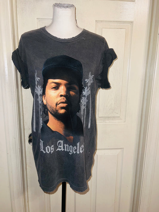 Boyz in The Hood Double Sided Oversized Distressed Tee