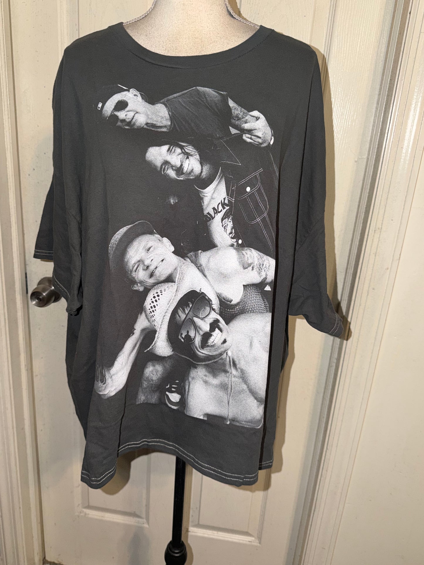 Red Hot Chili Peppers Oversized Distressed Tee