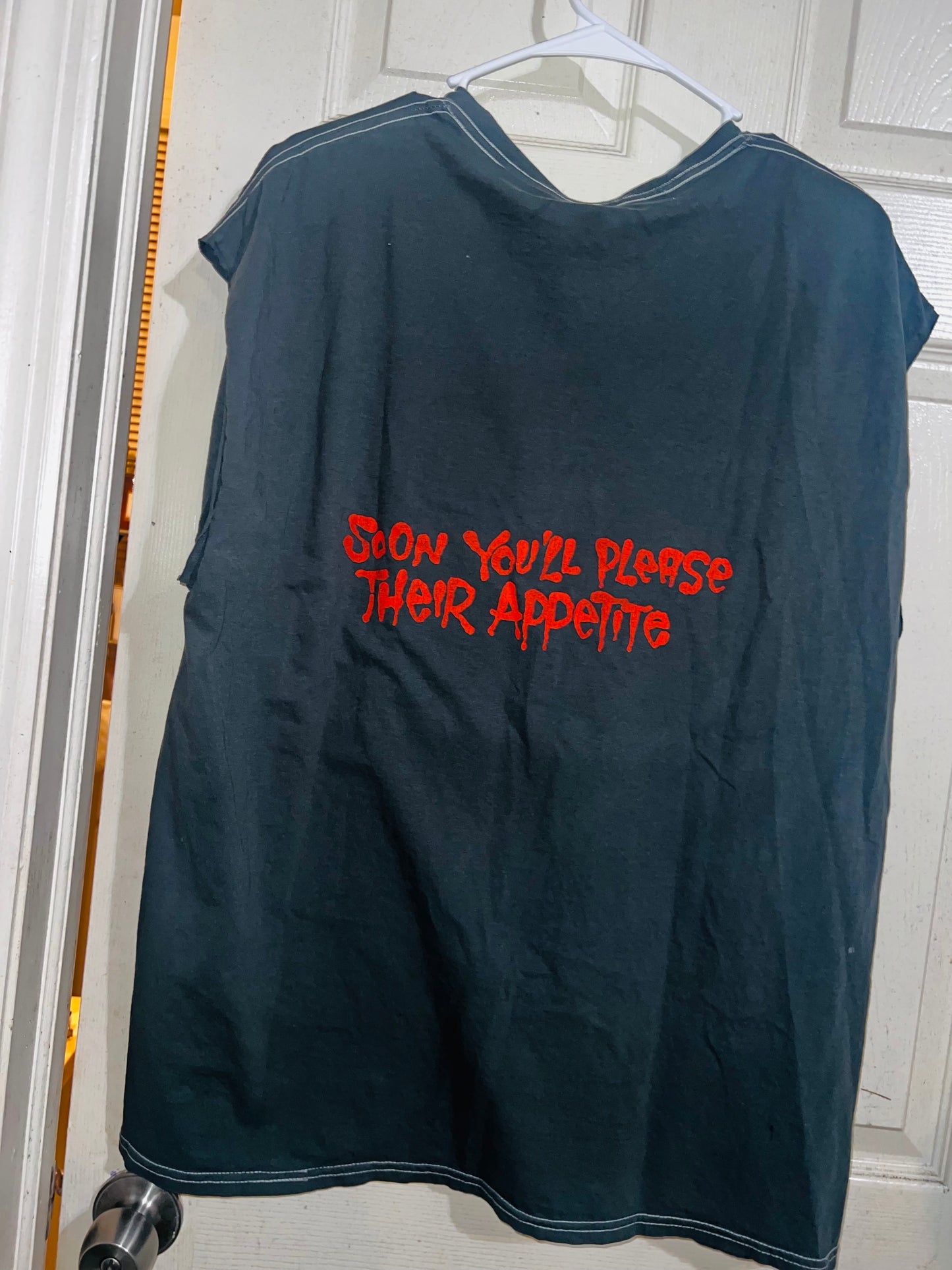 Metallica Oversized Double Sided Distressed Tee (possible dress)