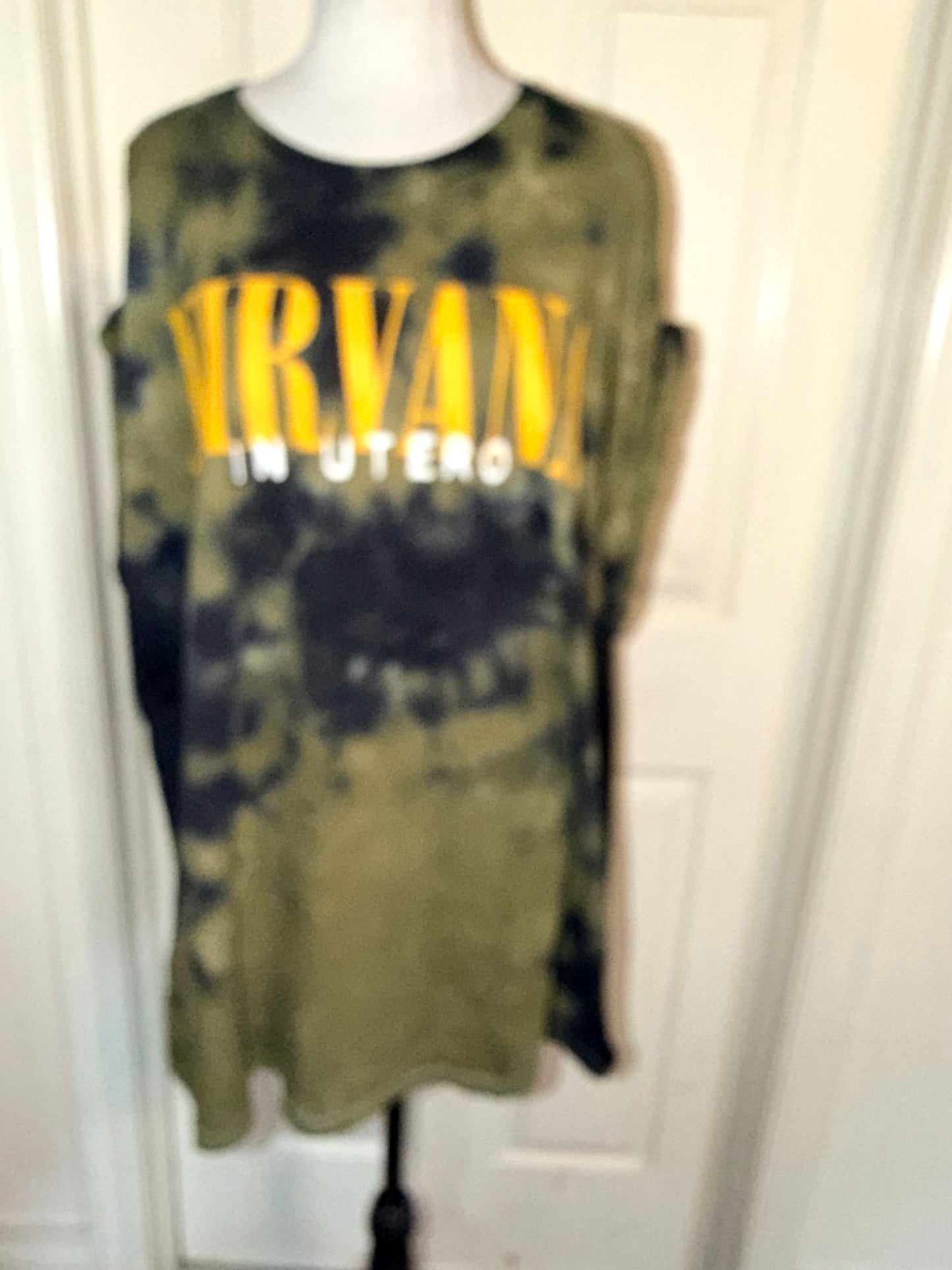 Nirvana Double Sided Oversized Tee